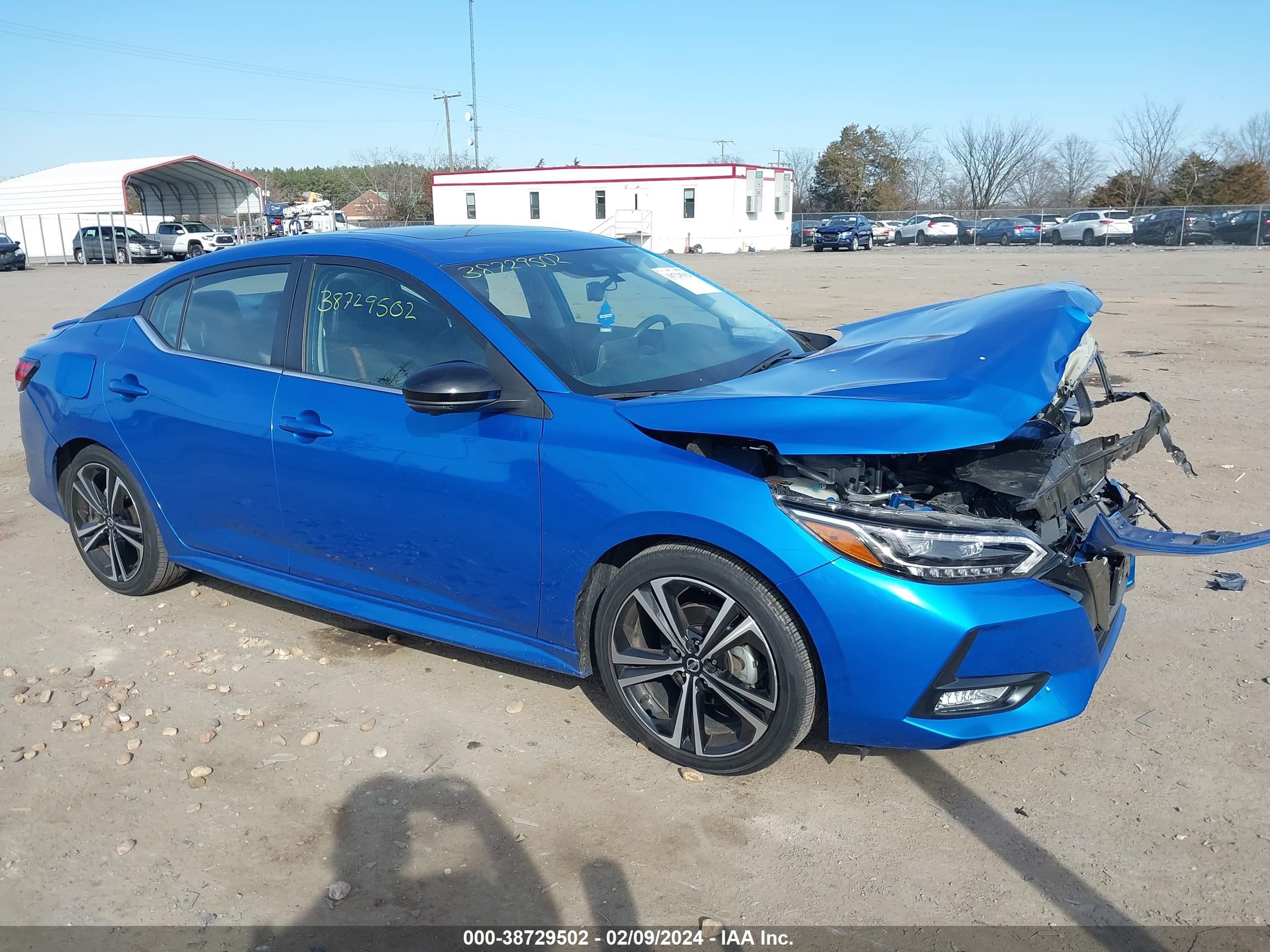 2022 Nissan Sentra Sr Xtronic Cvt vin: 3N1AB8DV6NY217748