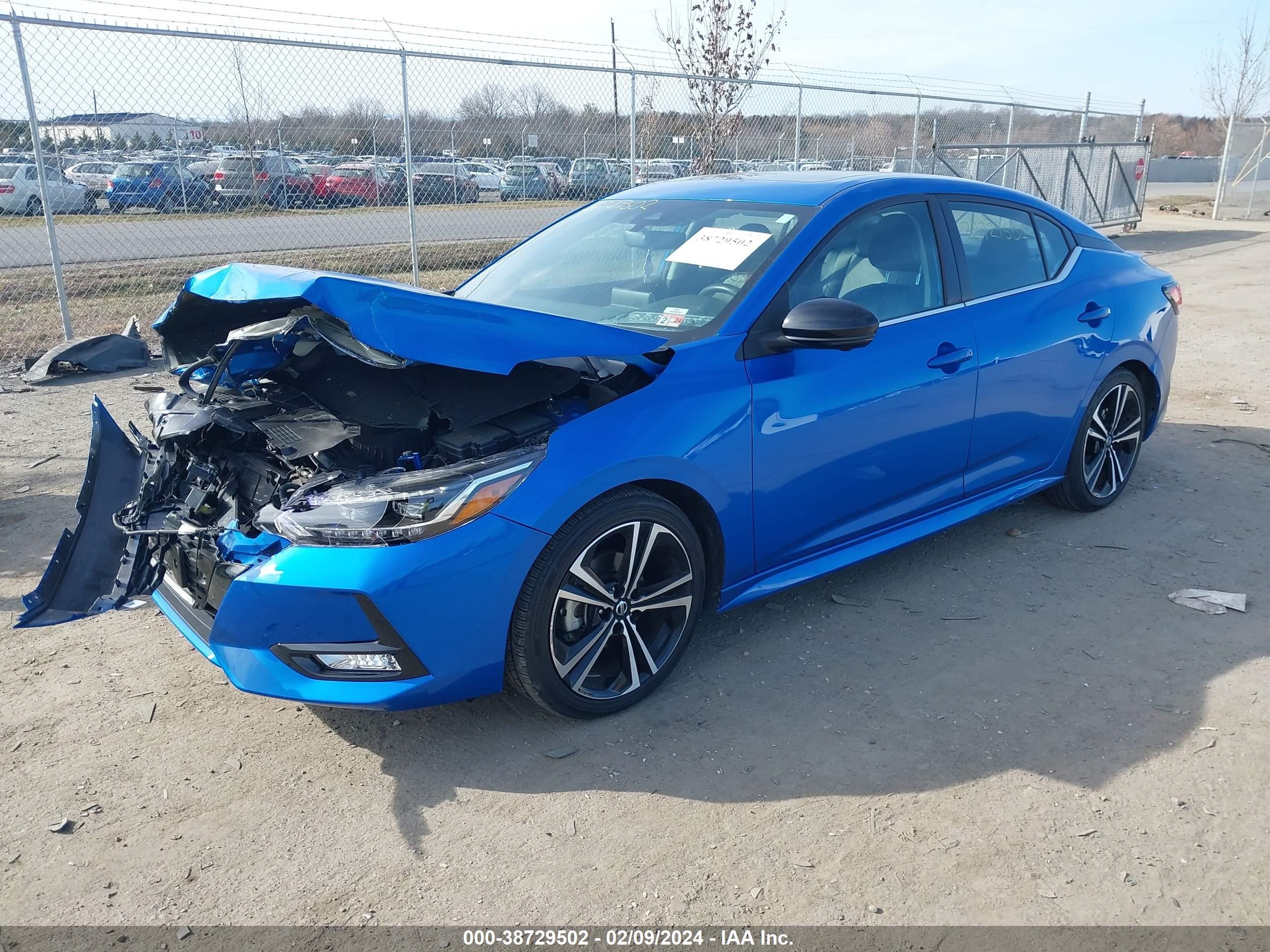 2022 Nissan Sentra Sr Xtronic Cvt vin: 3N1AB8DV6NY217748