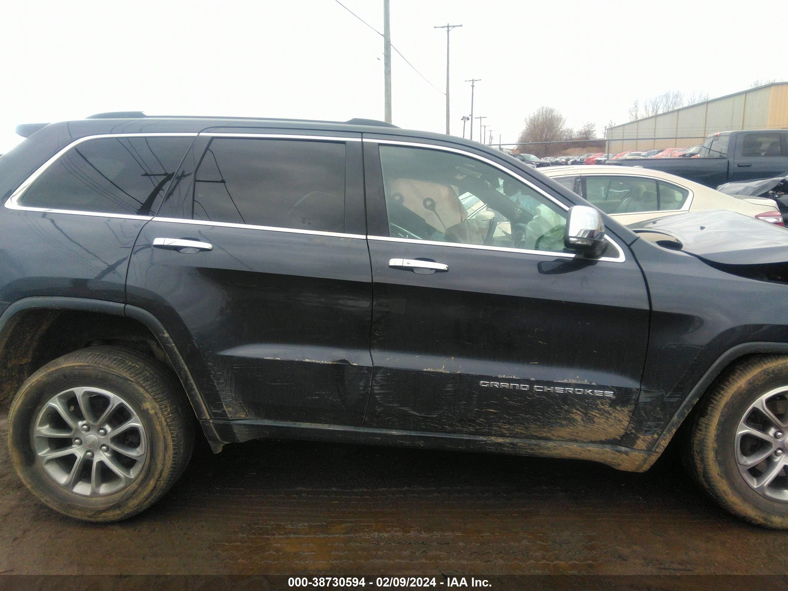 2014 Jeep Grand Cherokee Limited vin: 1C4RJFBG8EC334610