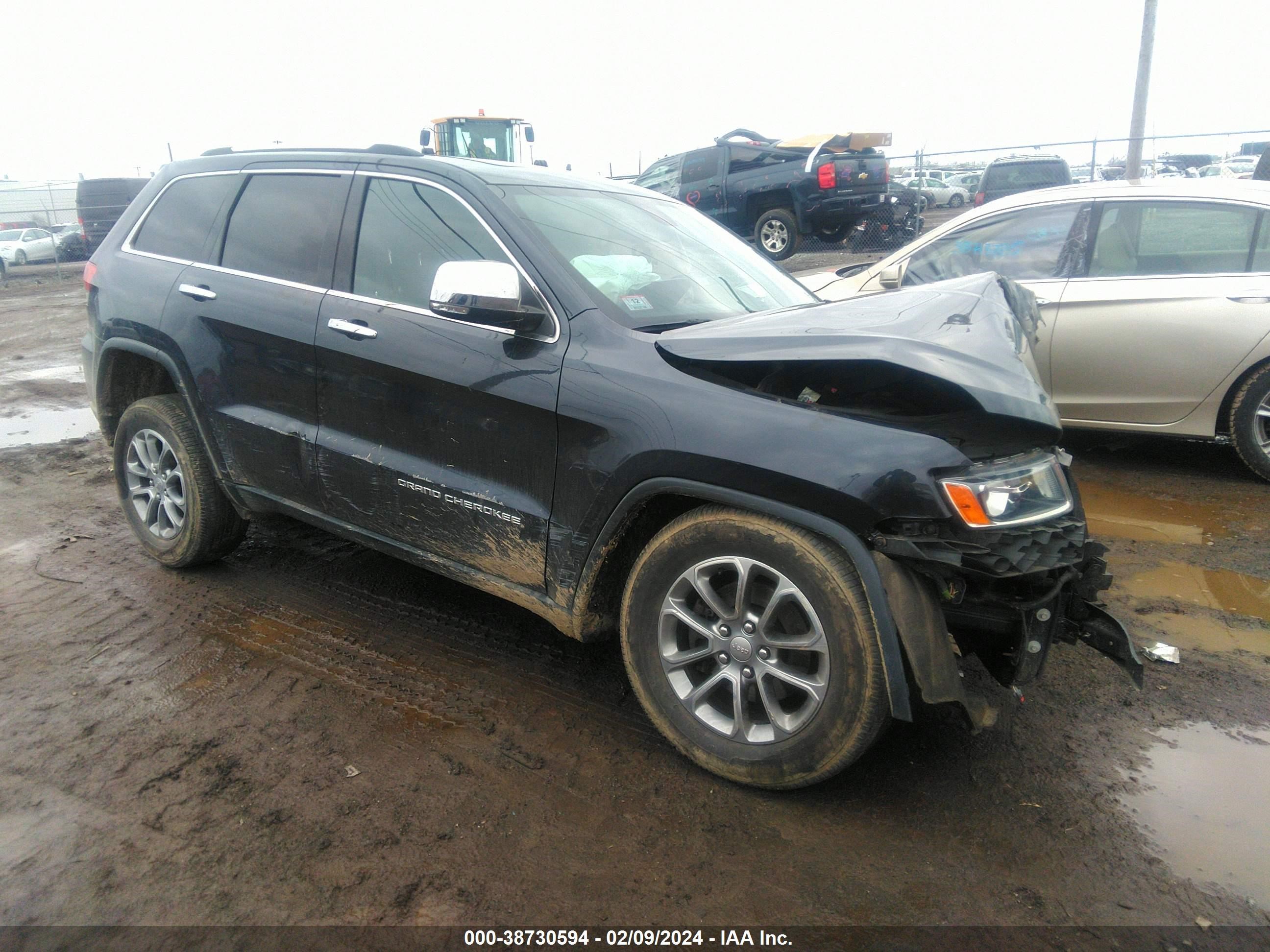 2014 Jeep Grand Cherokee Limited vin: 1C4RJFBG8EC334610