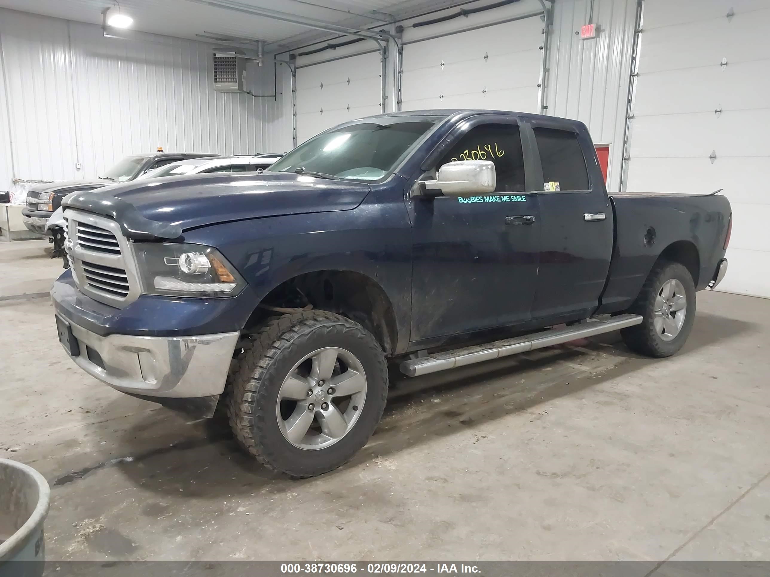 2014 Ram 1500 Big Horn vin: 1C6RR6GT3ES339595