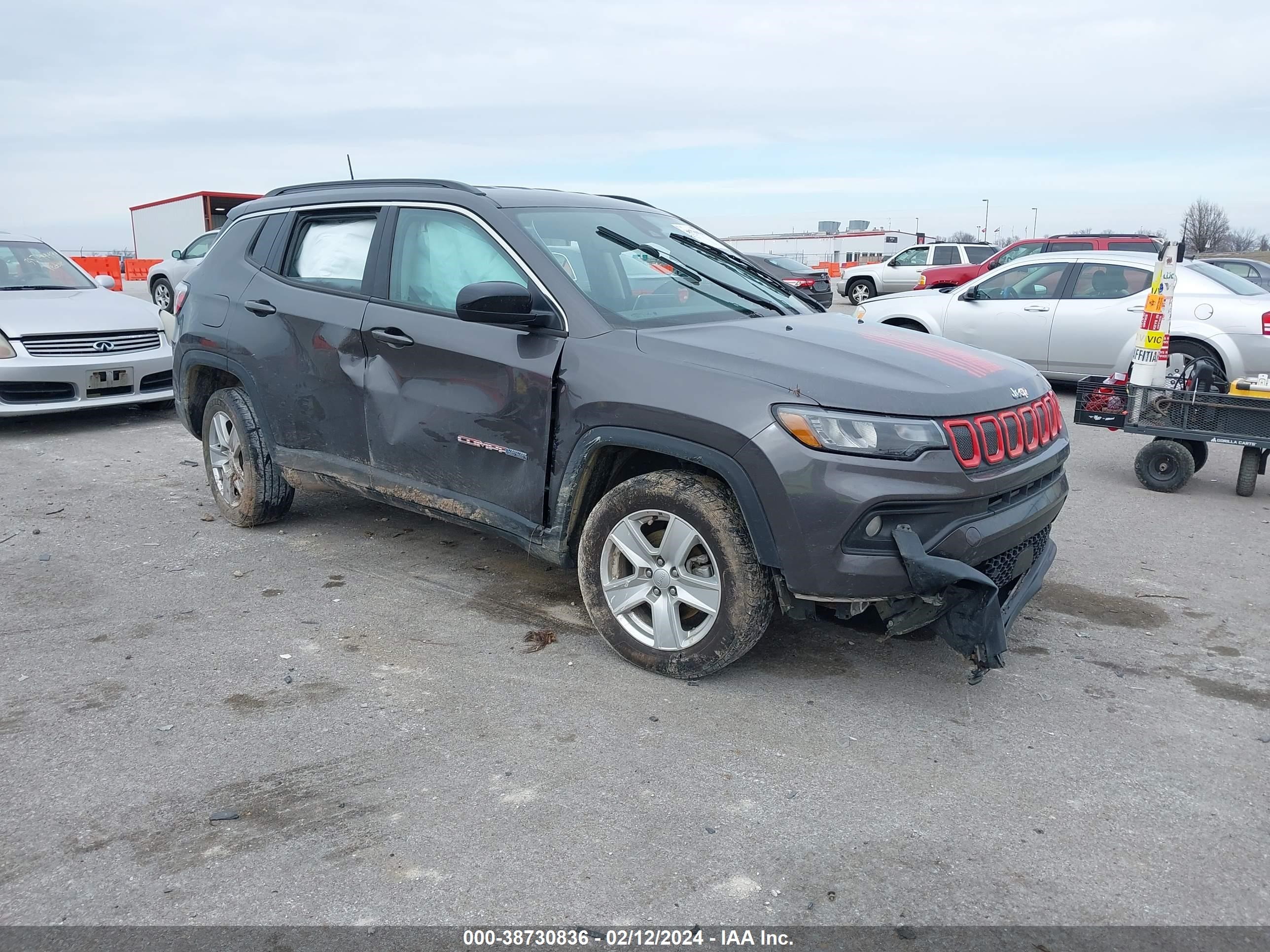 2022 Jeep Compass Latitude 4X4 vin: 3C4NJDBB5NT160006