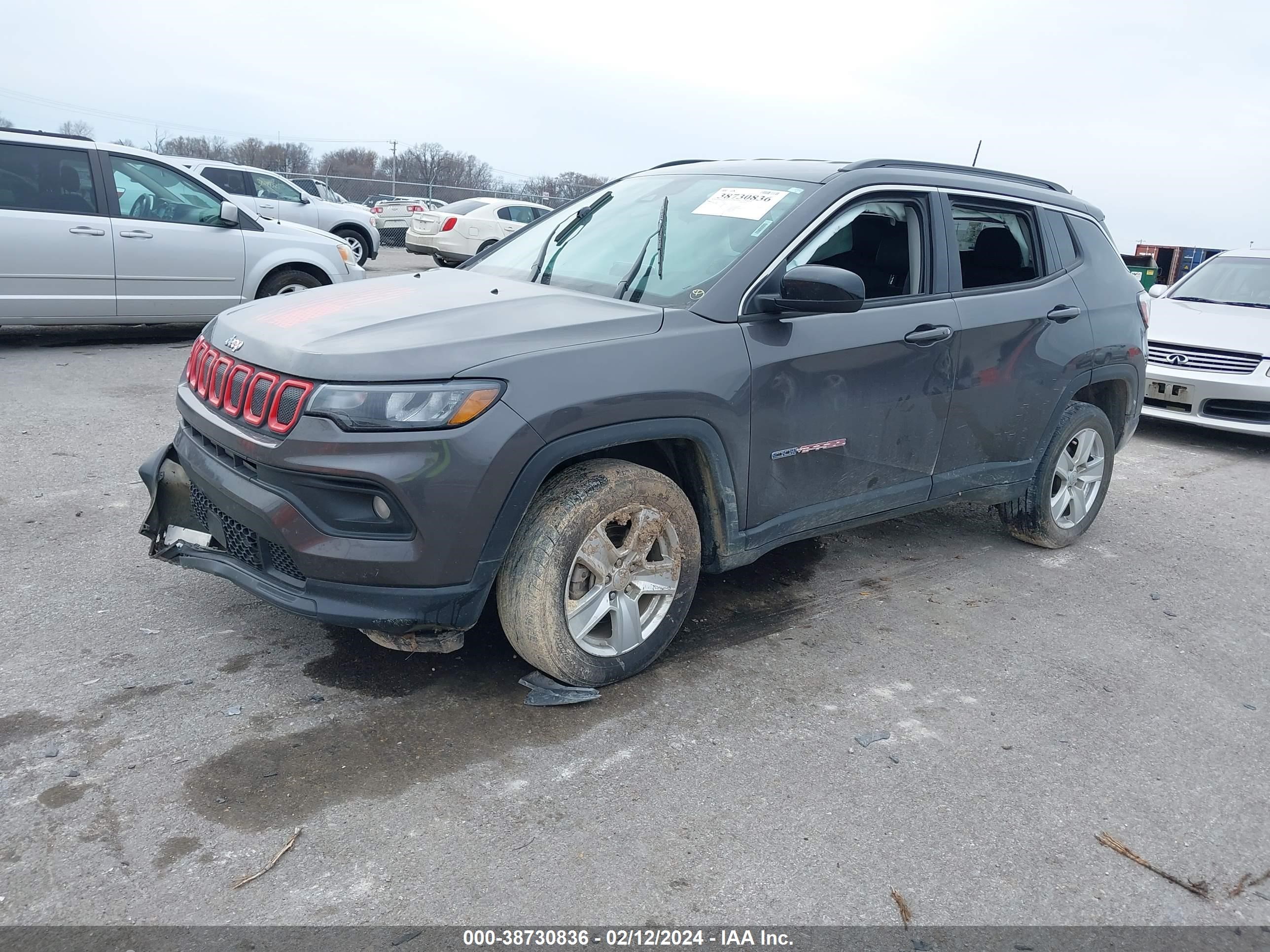 2022 Jeep Compass Latitude 4X4 vin: 3C4NJDBB5NT160006