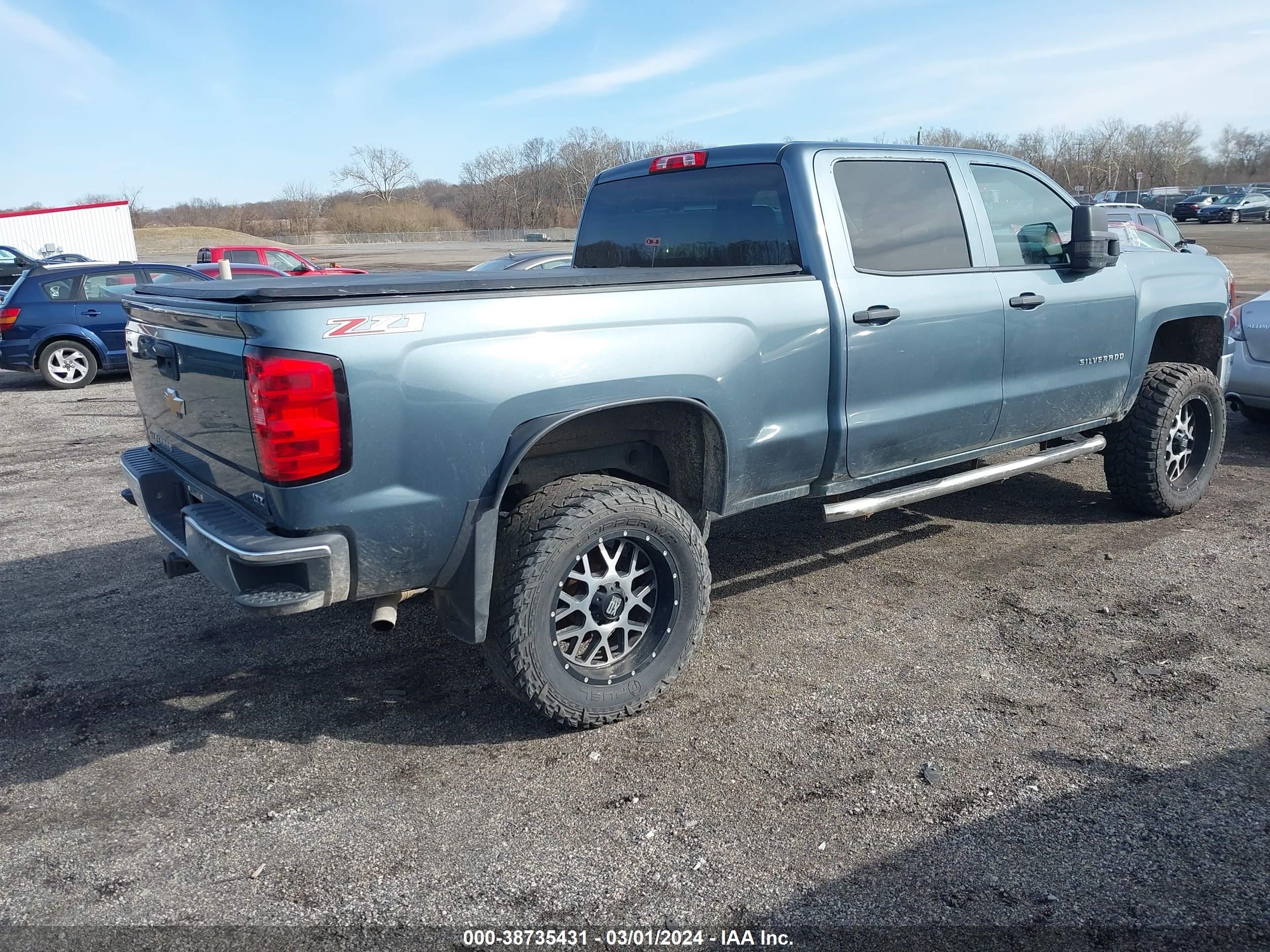 2014 Chevrolet Silverado 1500 2Lt vin: 3GCUKREC3EG281555