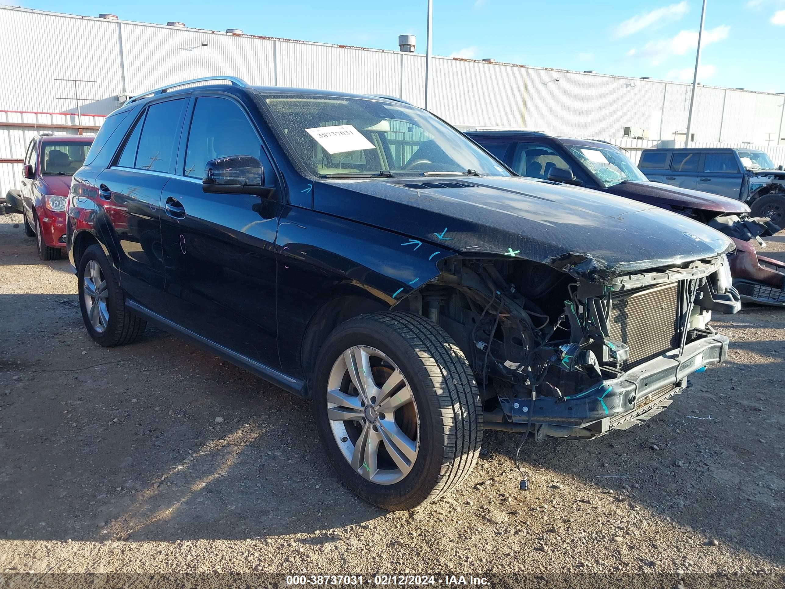 2015 Mercedes-Benz Ml 350 vin: 4JGDA5JB3FA587451