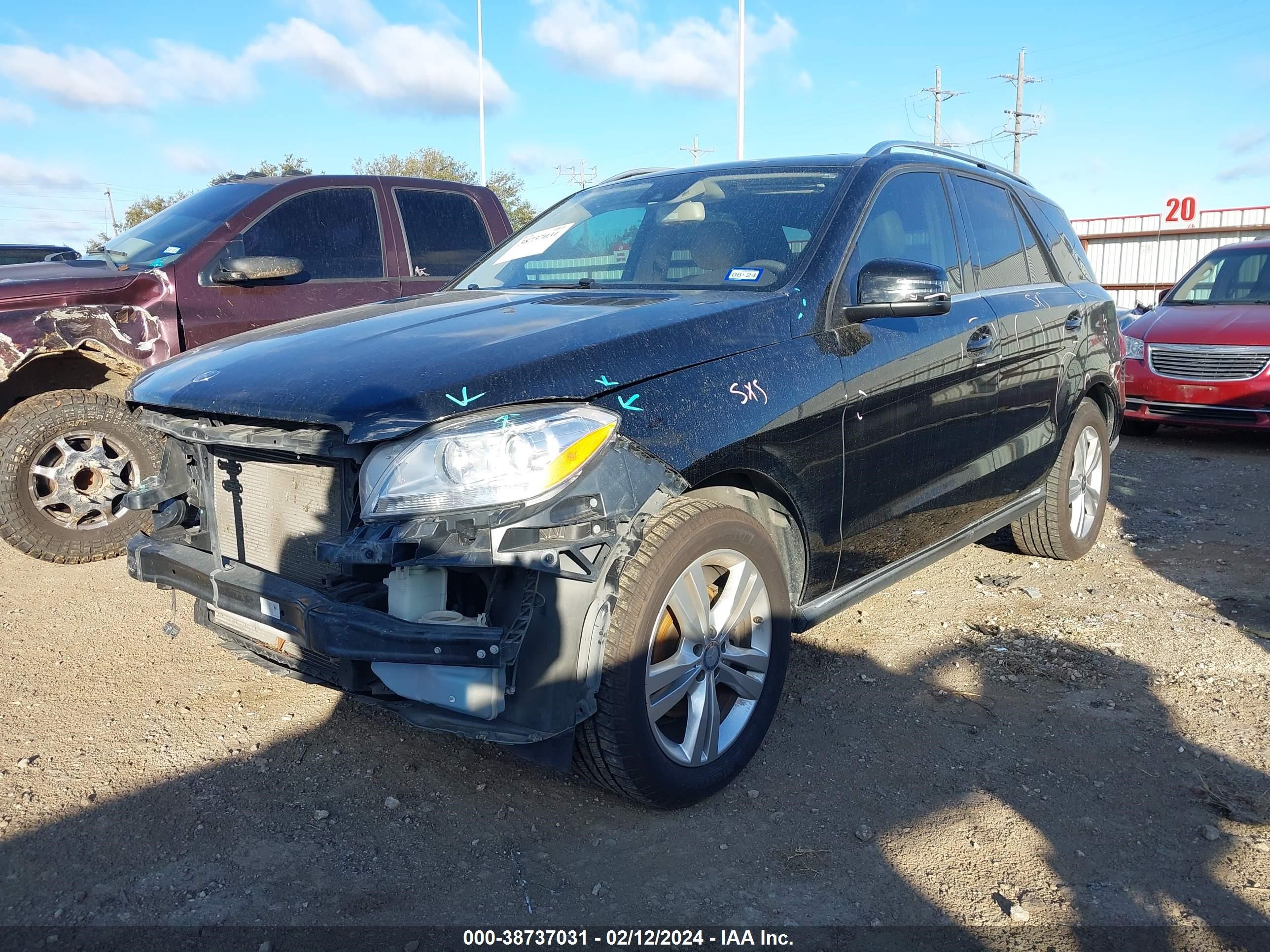 2015 Mercedes-Benz Ml 350 vin: 4JGDA5JB3FA587451