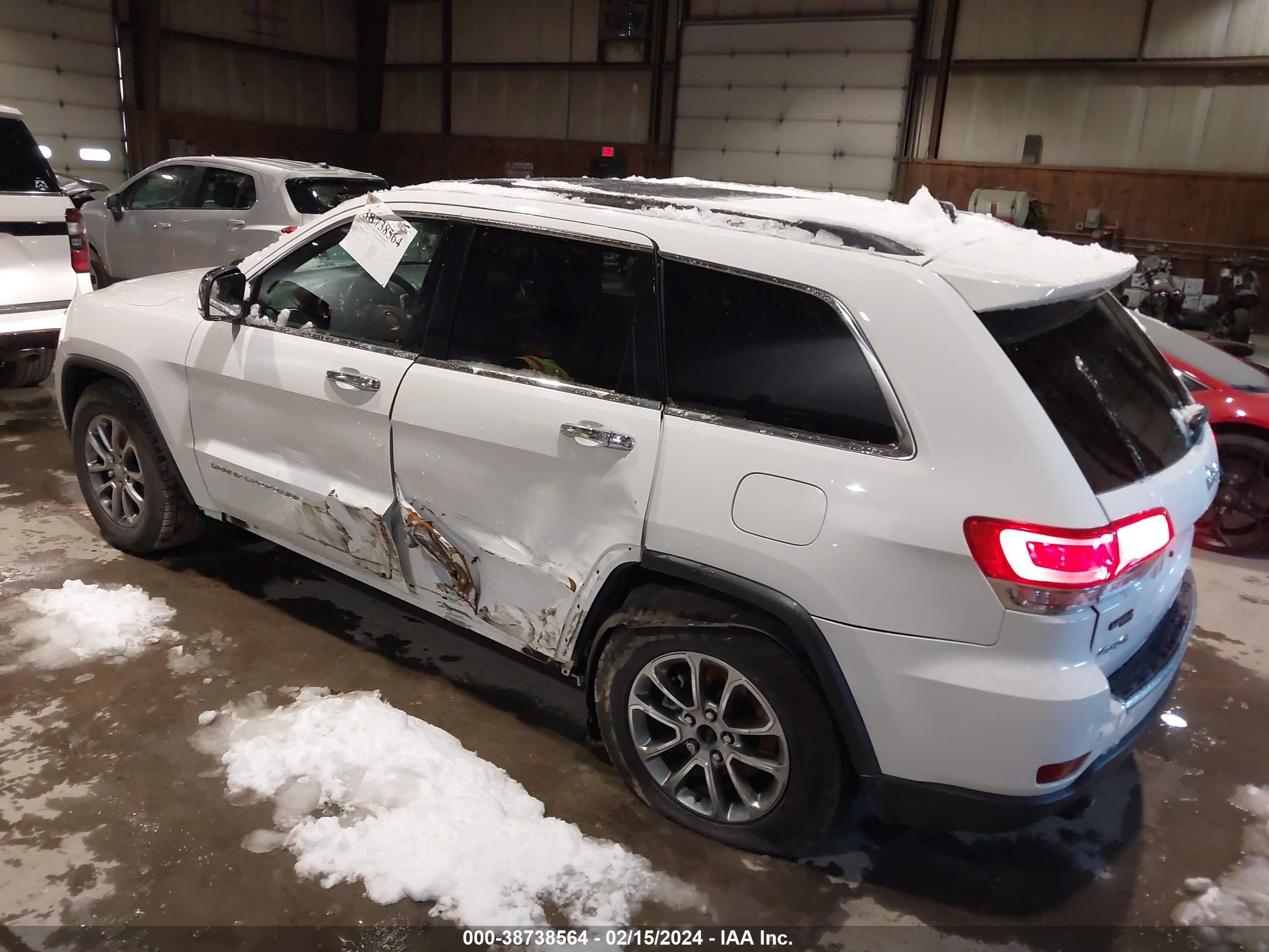 2014 Jeep Grand Cherokee Limited vin: 1C4RJFBG4EC238103