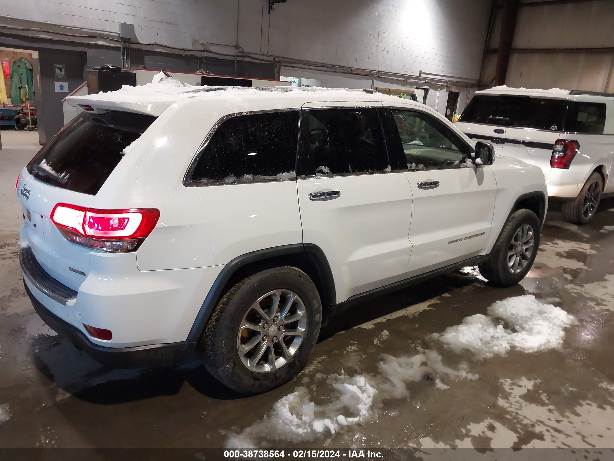 2014 Jeep Grand Cherokee Limited vin: 1C4RJFBG4EC238103