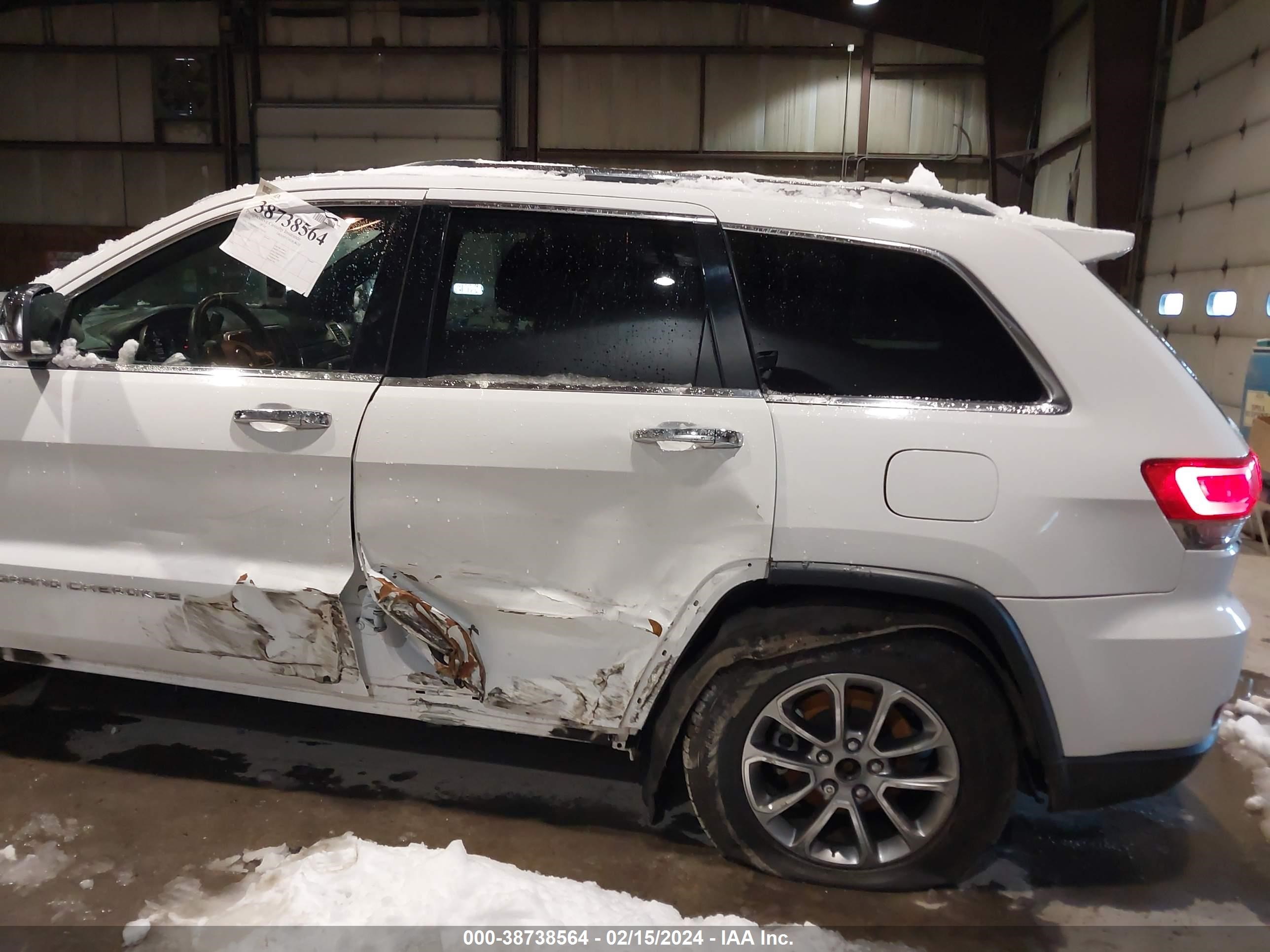 2014 Jeep Grand Cherokee Limited vin: 1C4RJFBG4EC238103