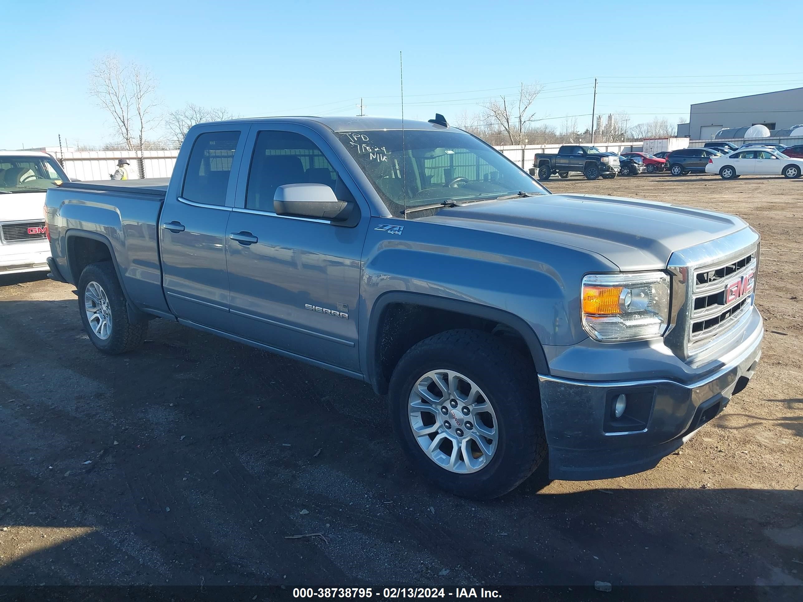 2015 GMC Sierra 1500 Sle vin: 1GTV2UEC0FZ295342