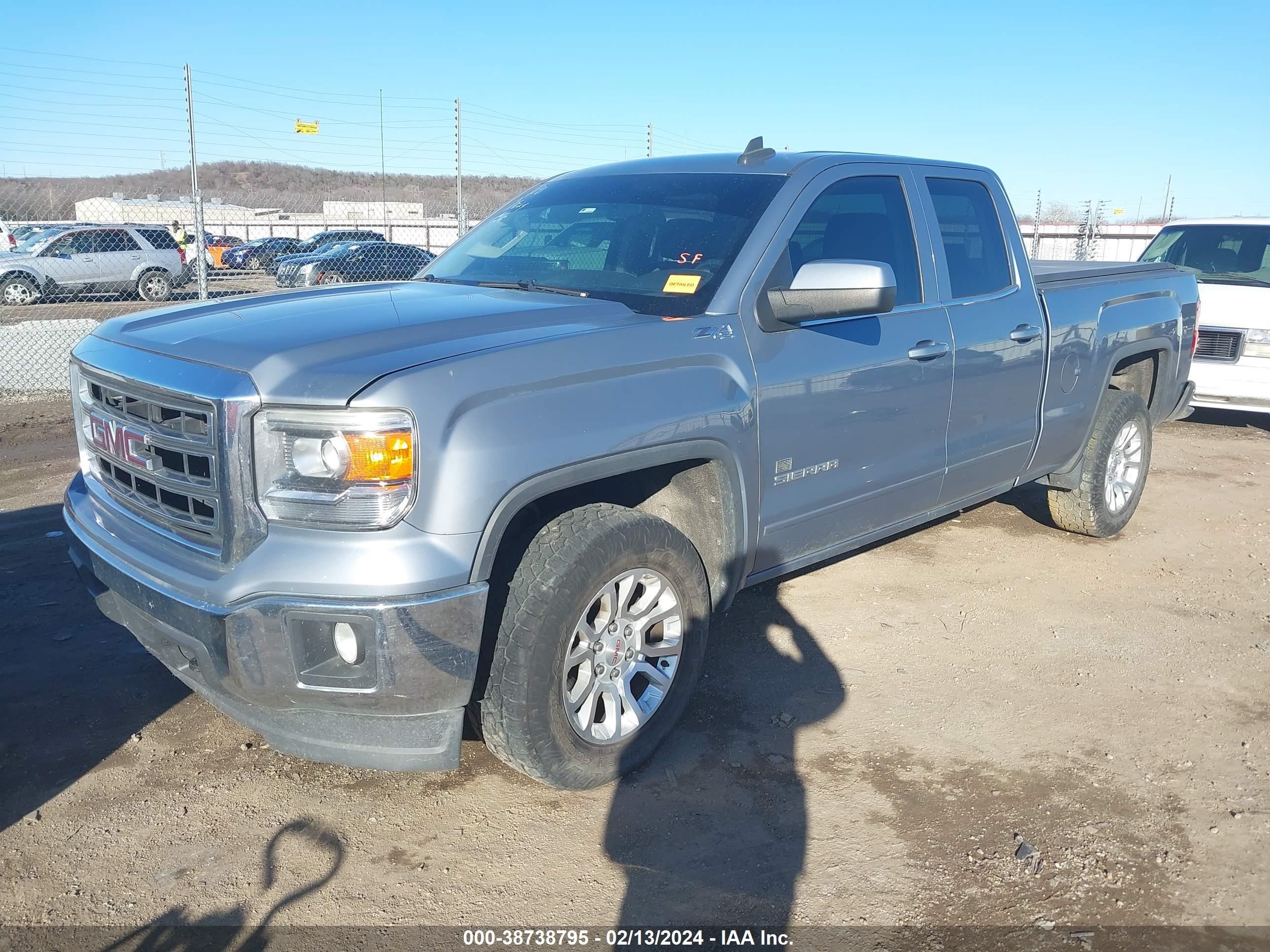 2015 GMC Sierra 1500 Sle vin: 1GTV2UEC0FZ295342