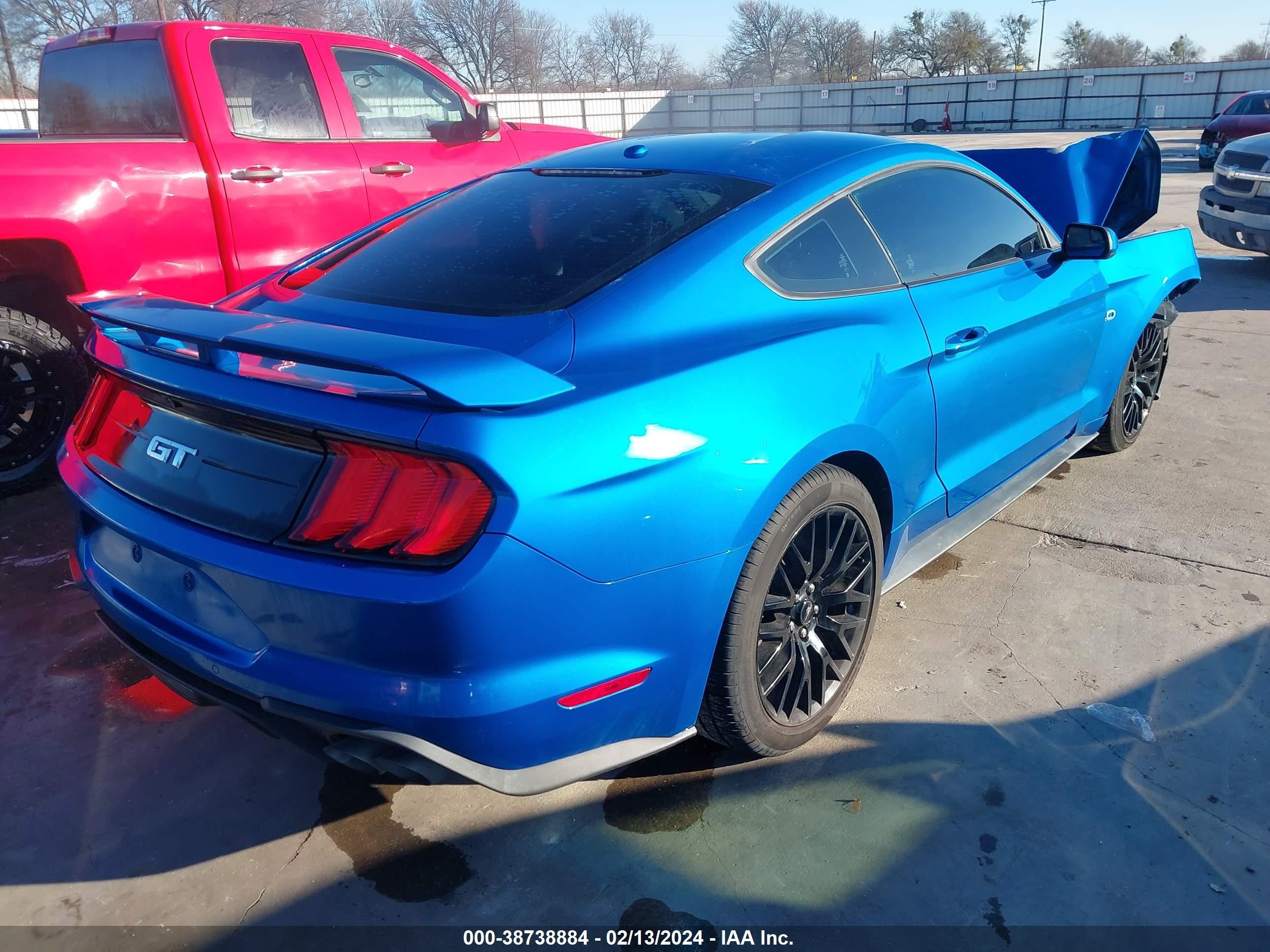 2019 Ford Mustang Gt vin: 1FA6P8CF0K5196313