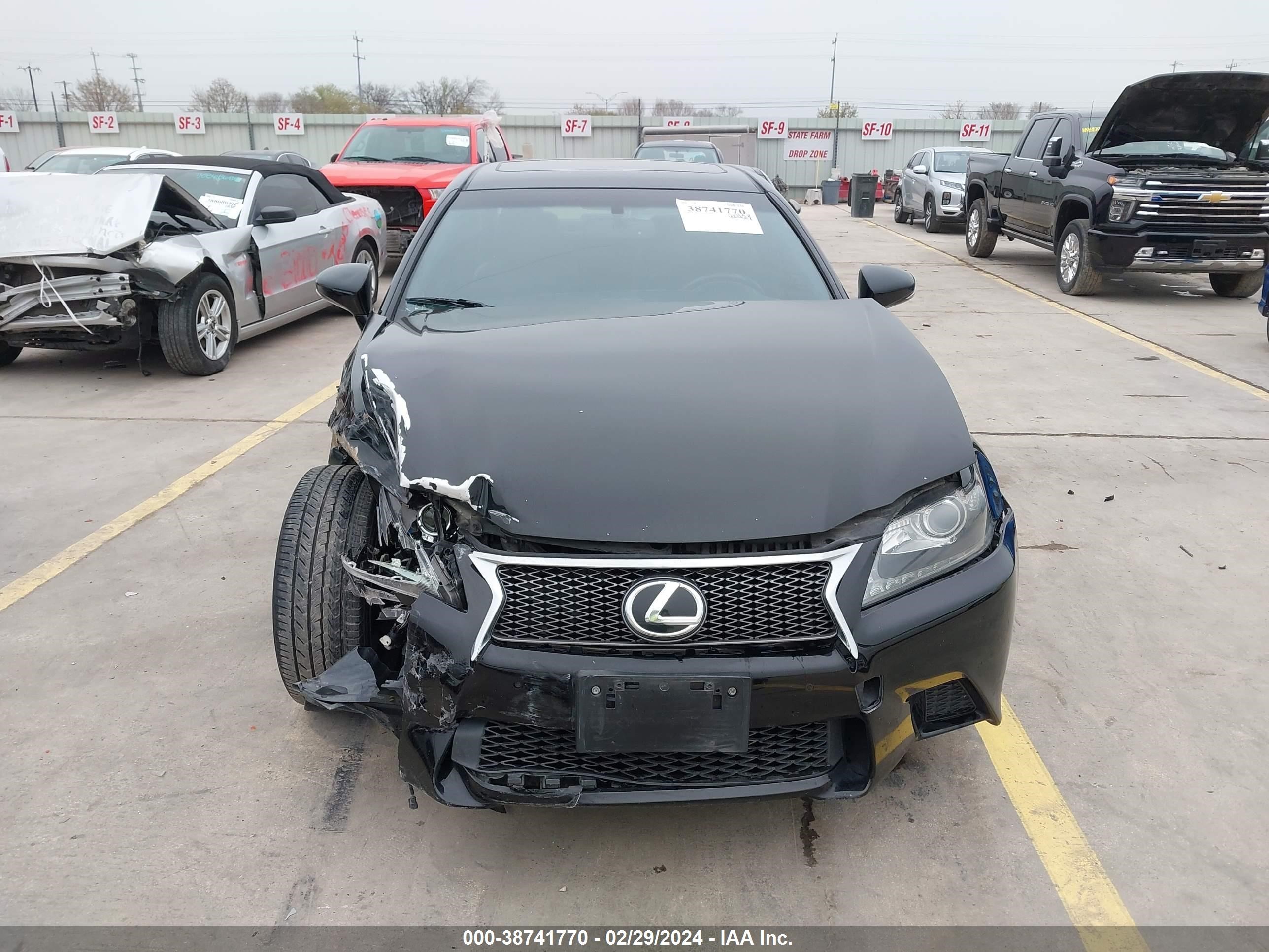 2014 Lexus Gs 350 vin: JTHBE1BL3E5036572