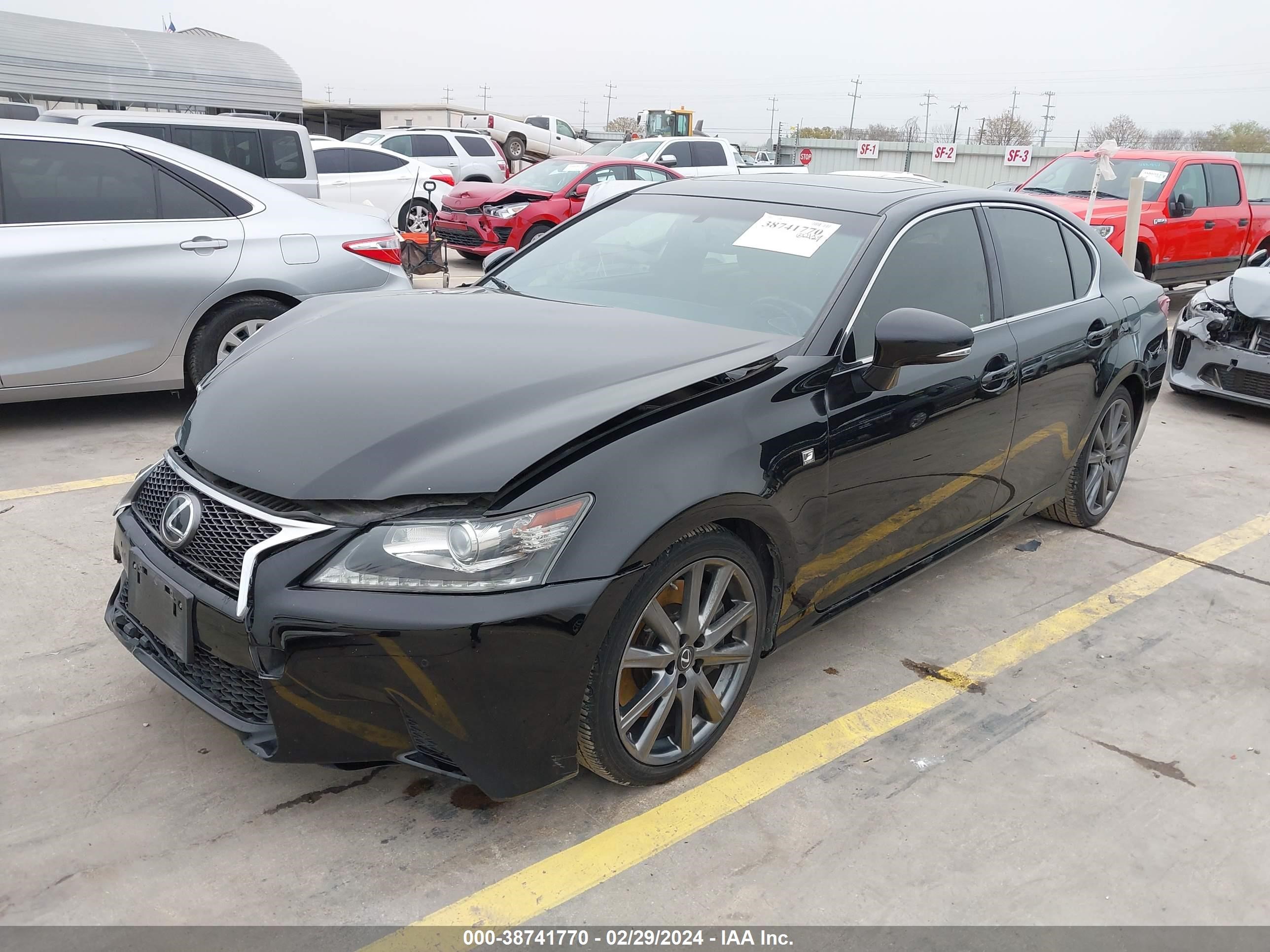 2014 Lexus Gs 350 vin: JTHBE1BL3E5036572