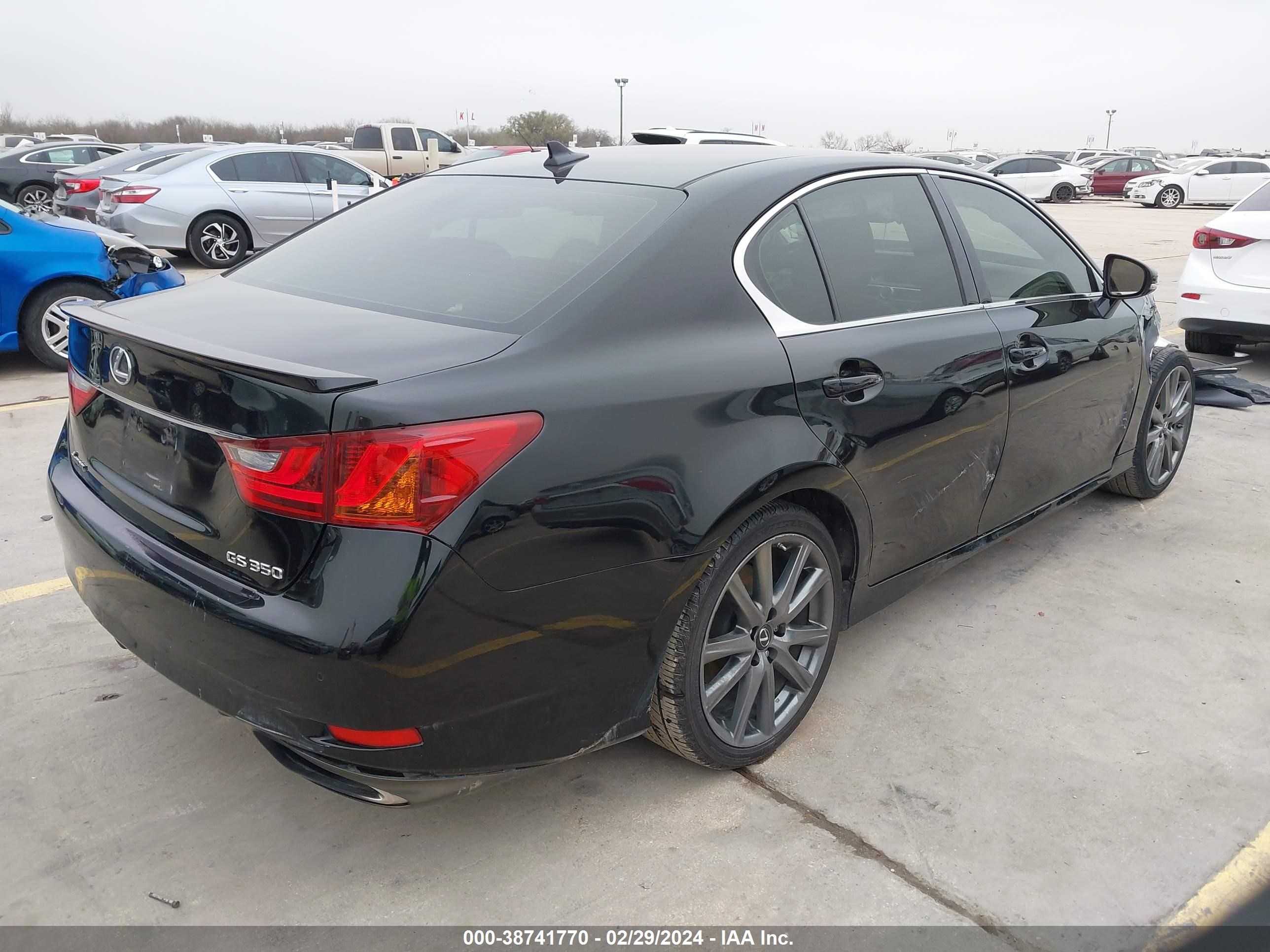 2014 Lexus Gs 350 vin: JTHBE1BL3E5036572