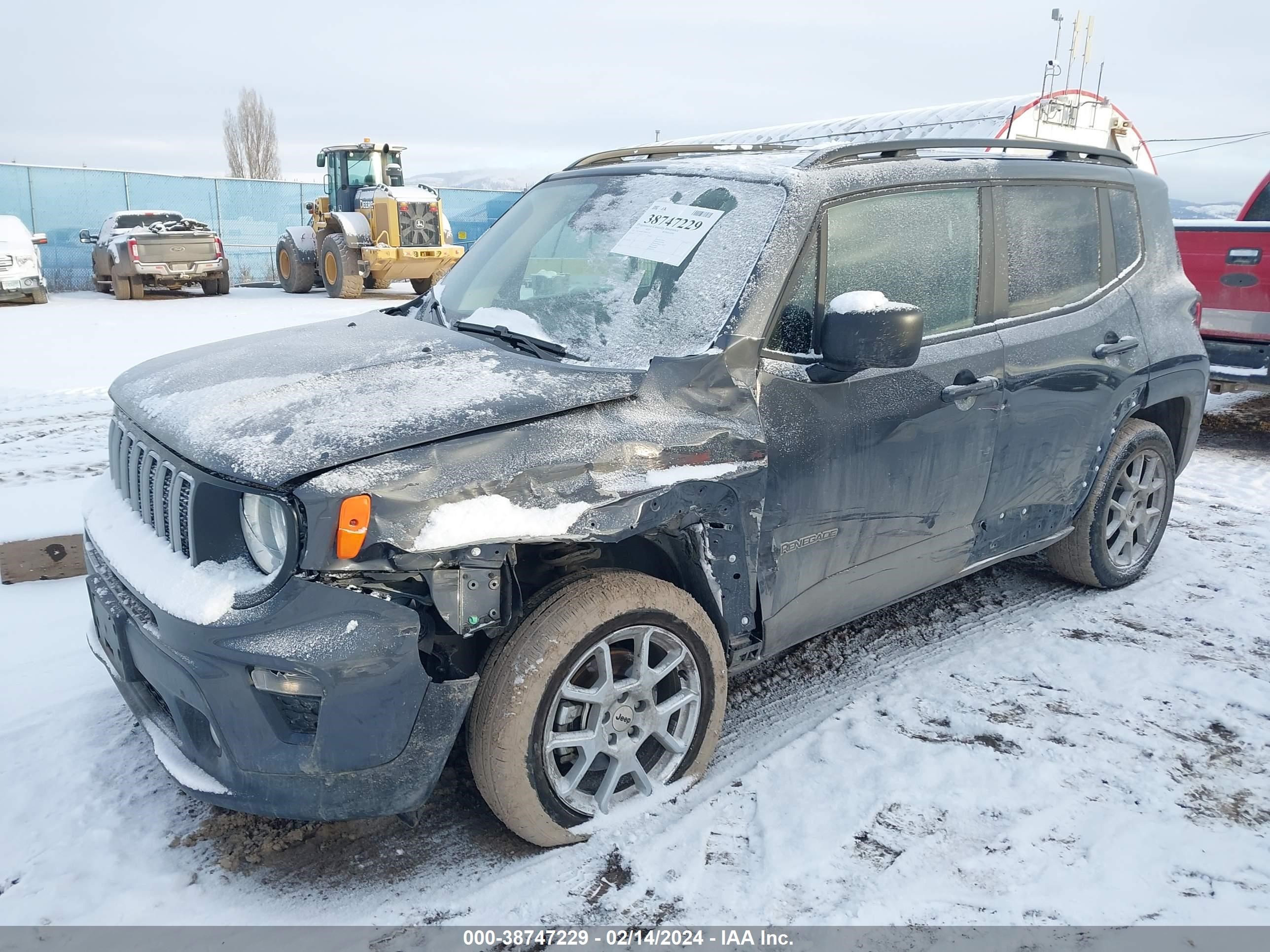 2022 Jeep Renegade Latitude 4X4 vin: ZACNJDB13NPN83744