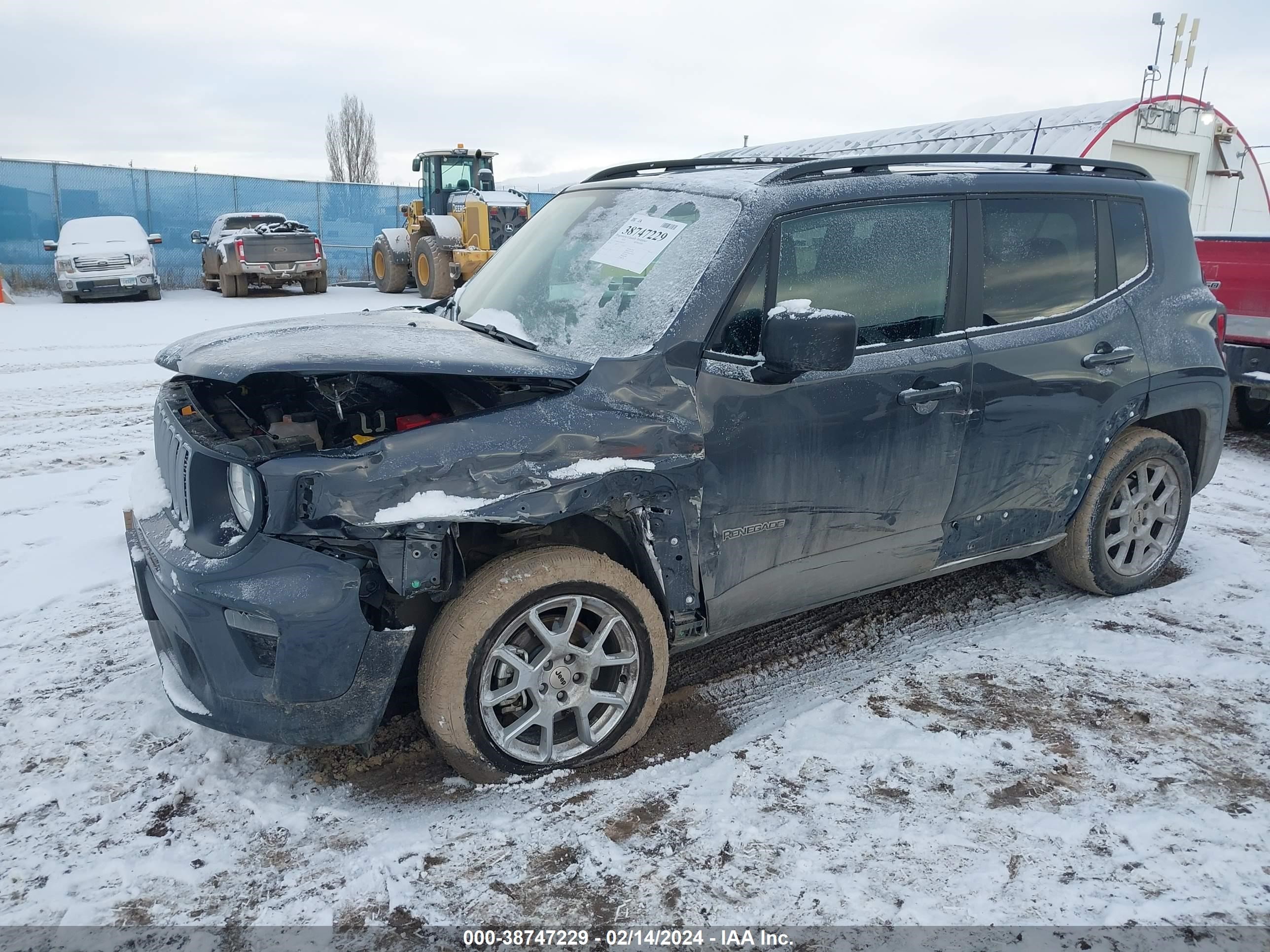 2022 Jeep Renegade Latitude 4X4 vin: ZACNJDB13NPN83744