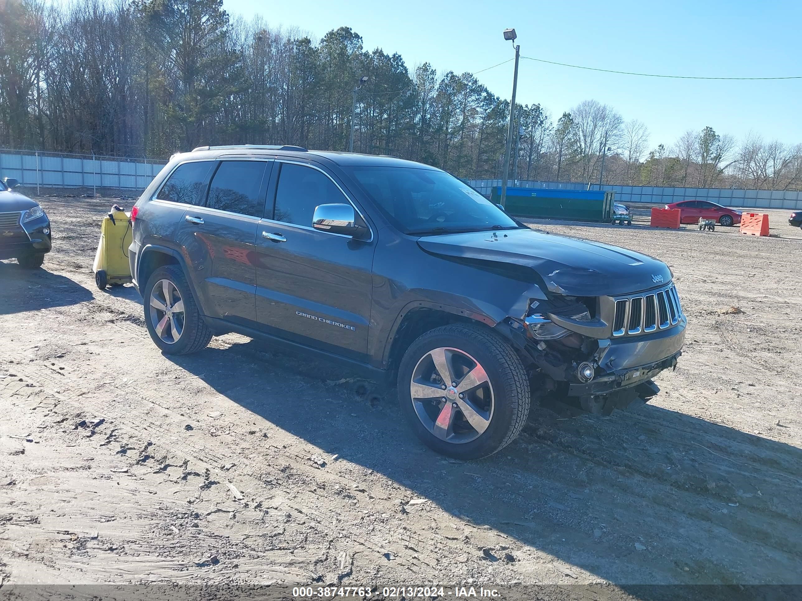 2015 Jeep Grand Cherokee Limited vin: 1C4RJEBGXFC199772