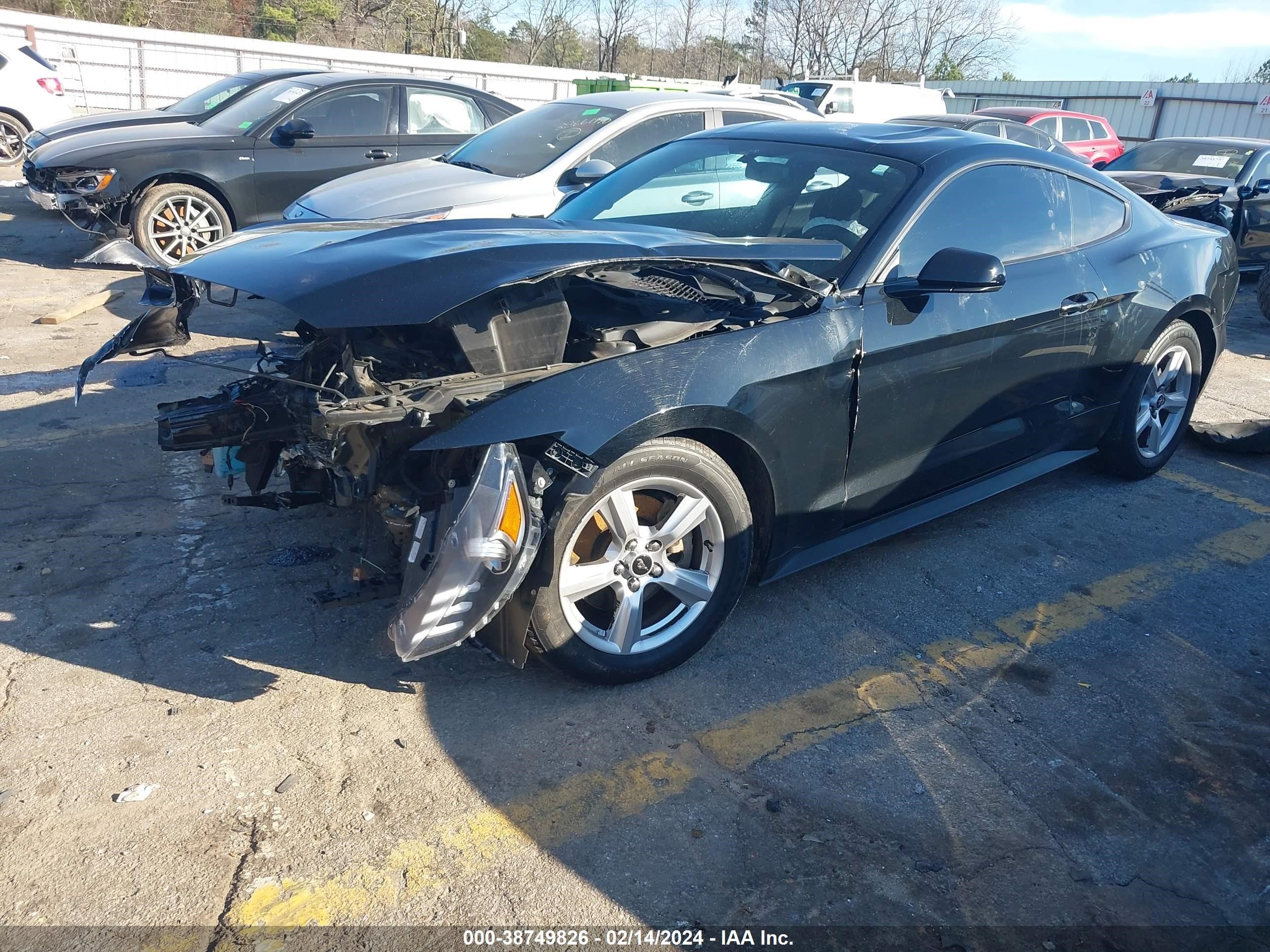 2017 Ford Mustang V6 vin: 1FA6P8AM9H5286179