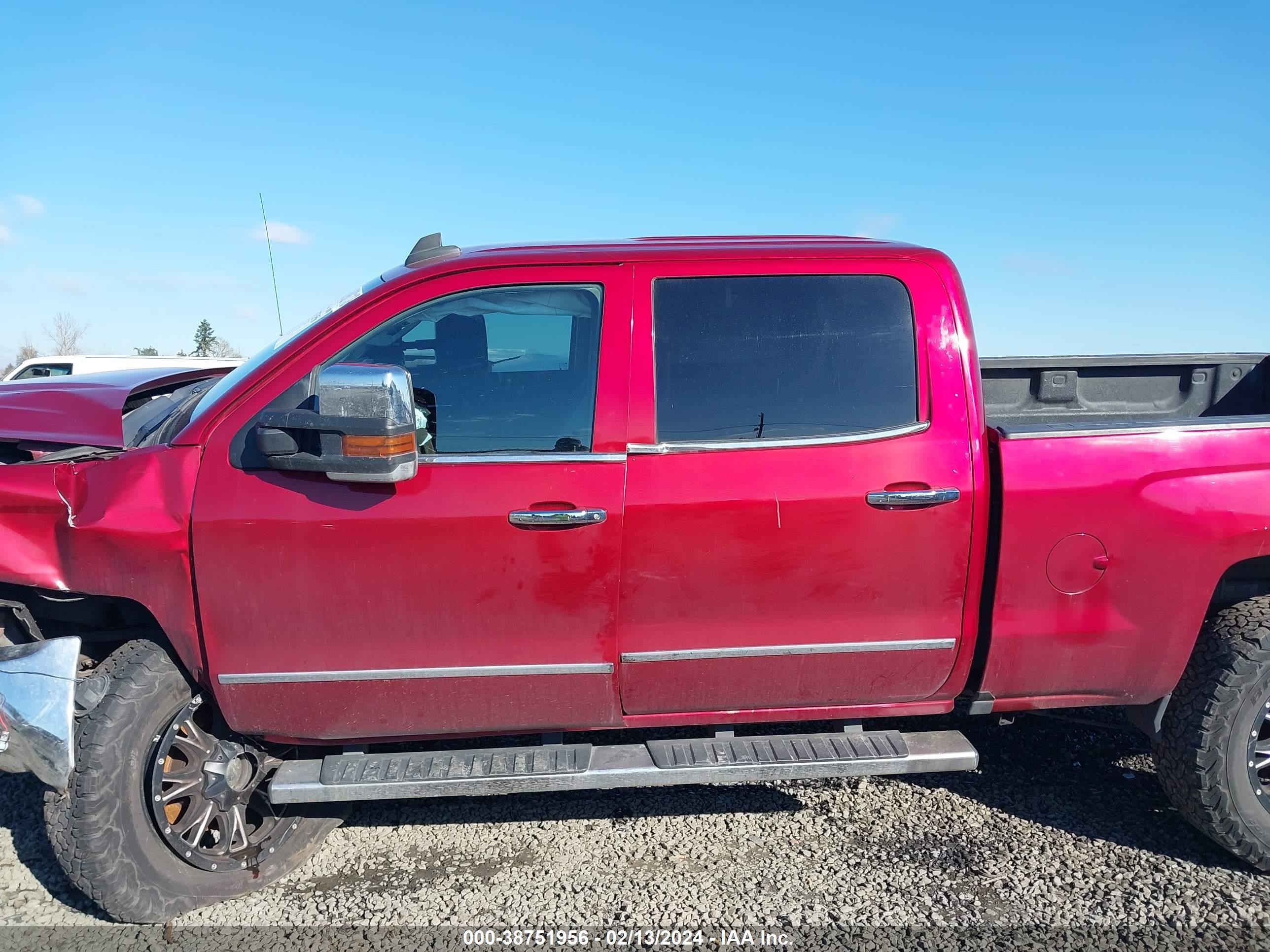 2018 Chevrolet Silverado 2500Hd Ltz vin: 1GC1KWEY6JF246985