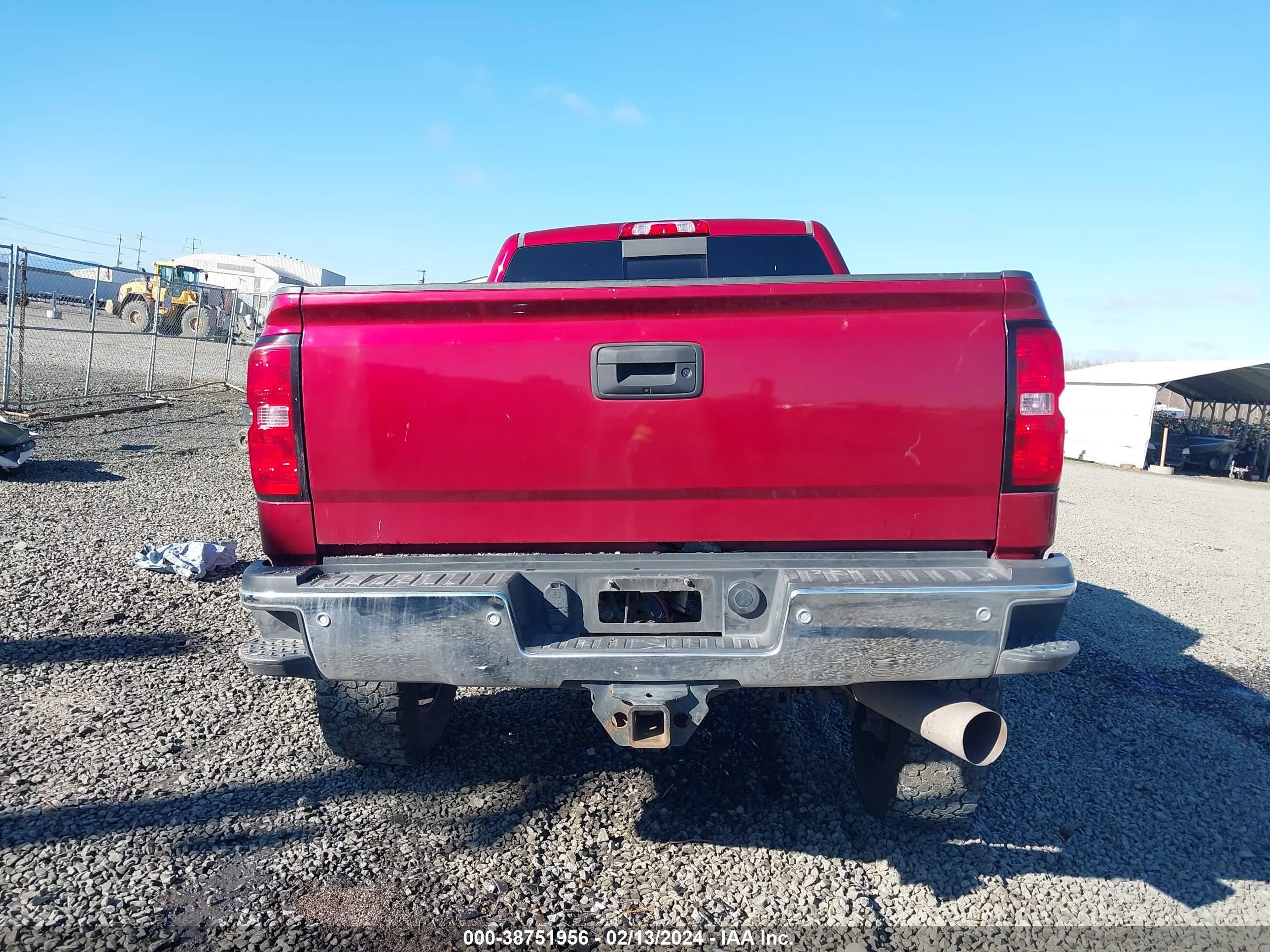 2018 Chevrolet Silverado 2500Hd Ltz vin: 1GC1KWEY6JF246985