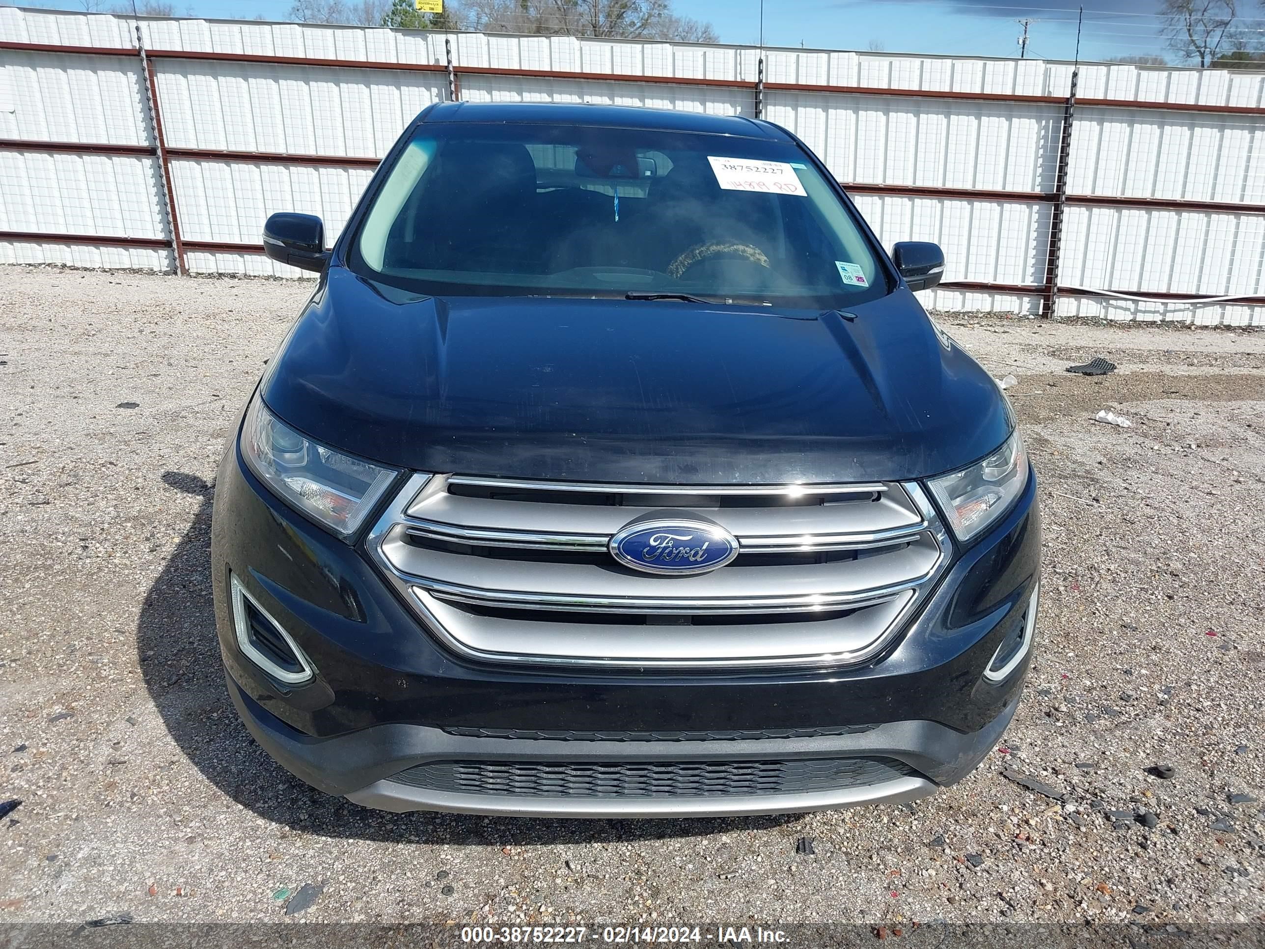 2018 Ford Edge Sel vin: 2FMPK3J96JBB64436