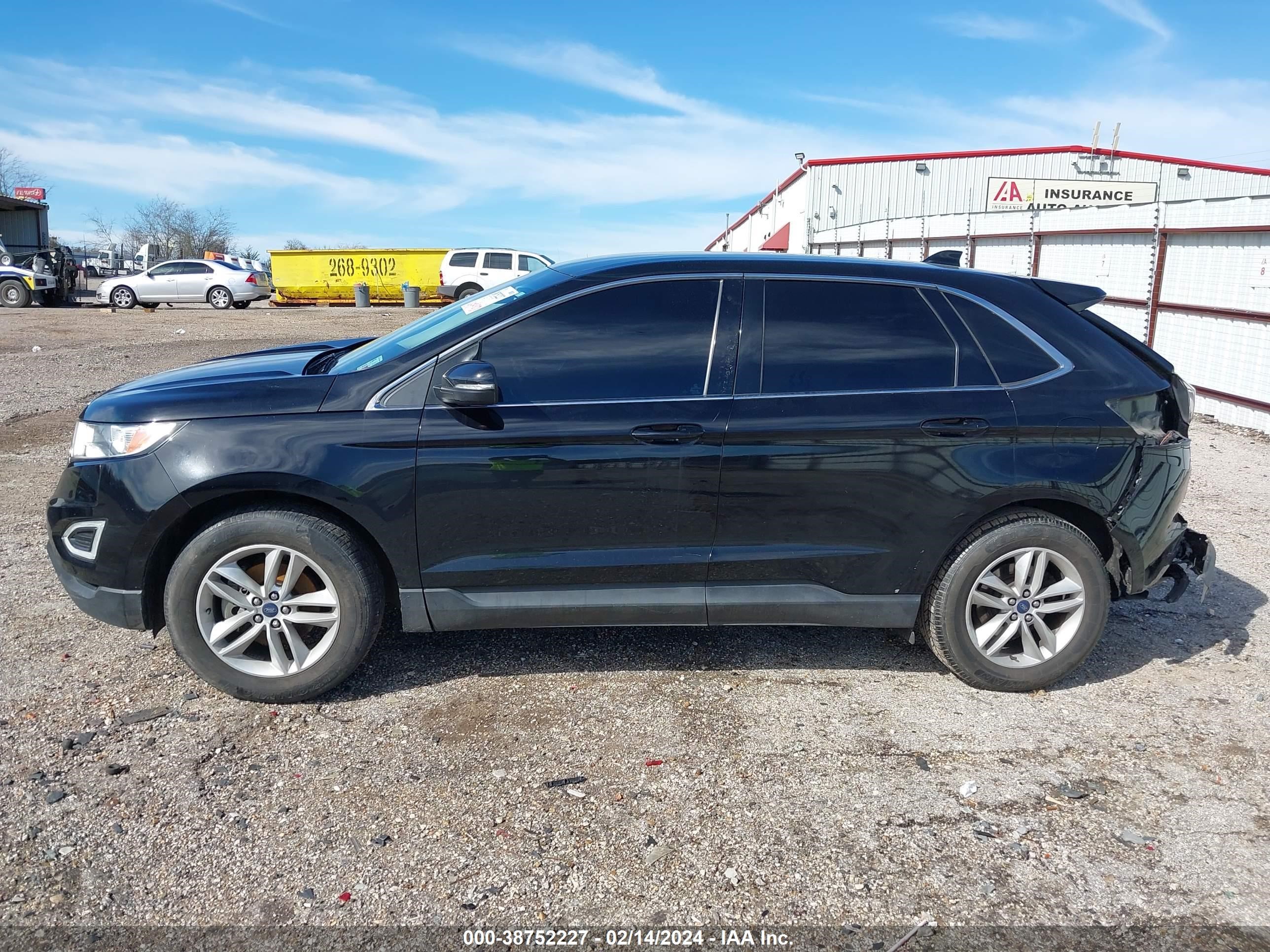 2018 Ford Edge Sel vin: 2FMPK3J96JBB64436