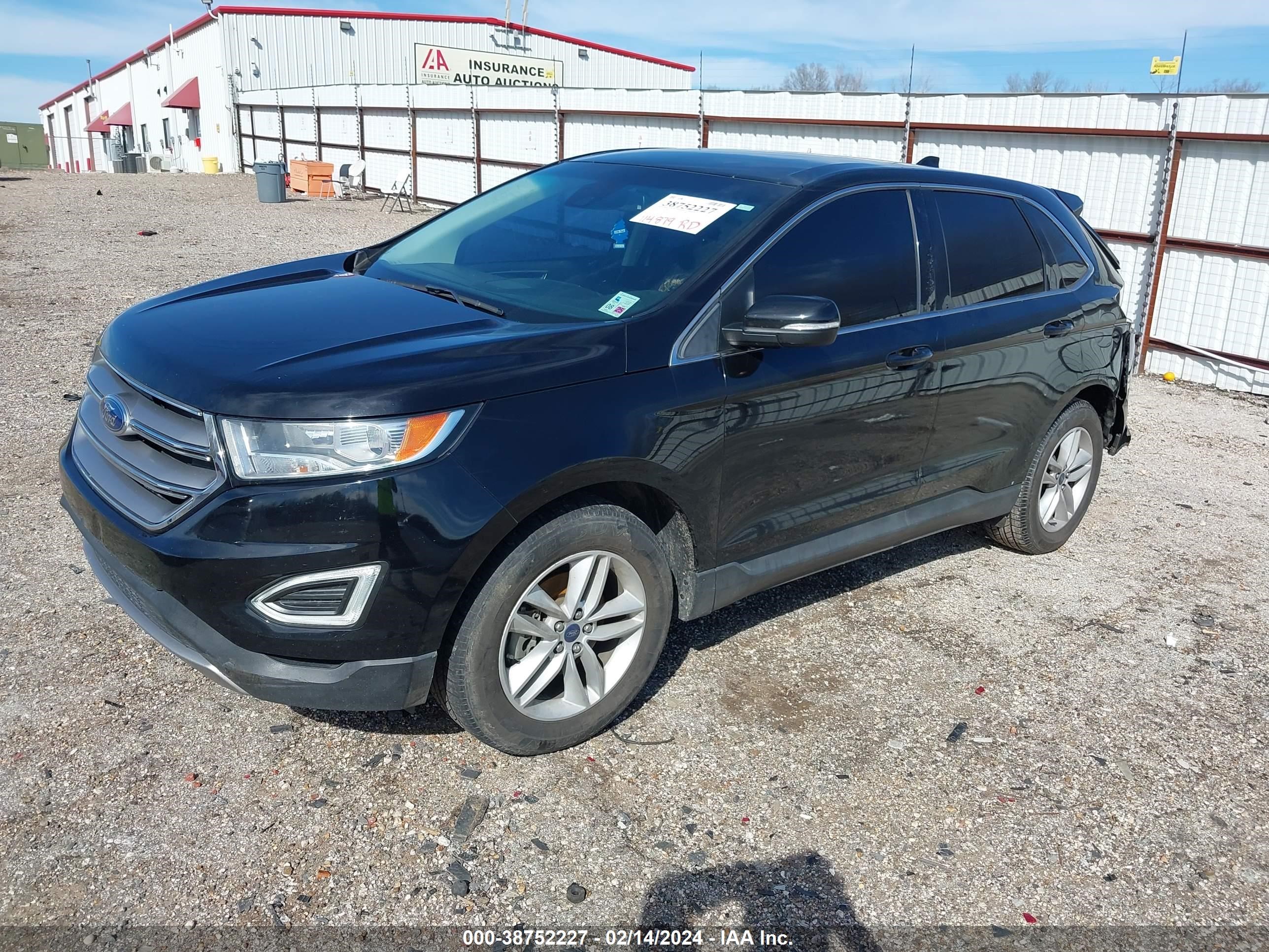 2018 Ford Edge Sel vin: 2FMPK3J96JBB64436