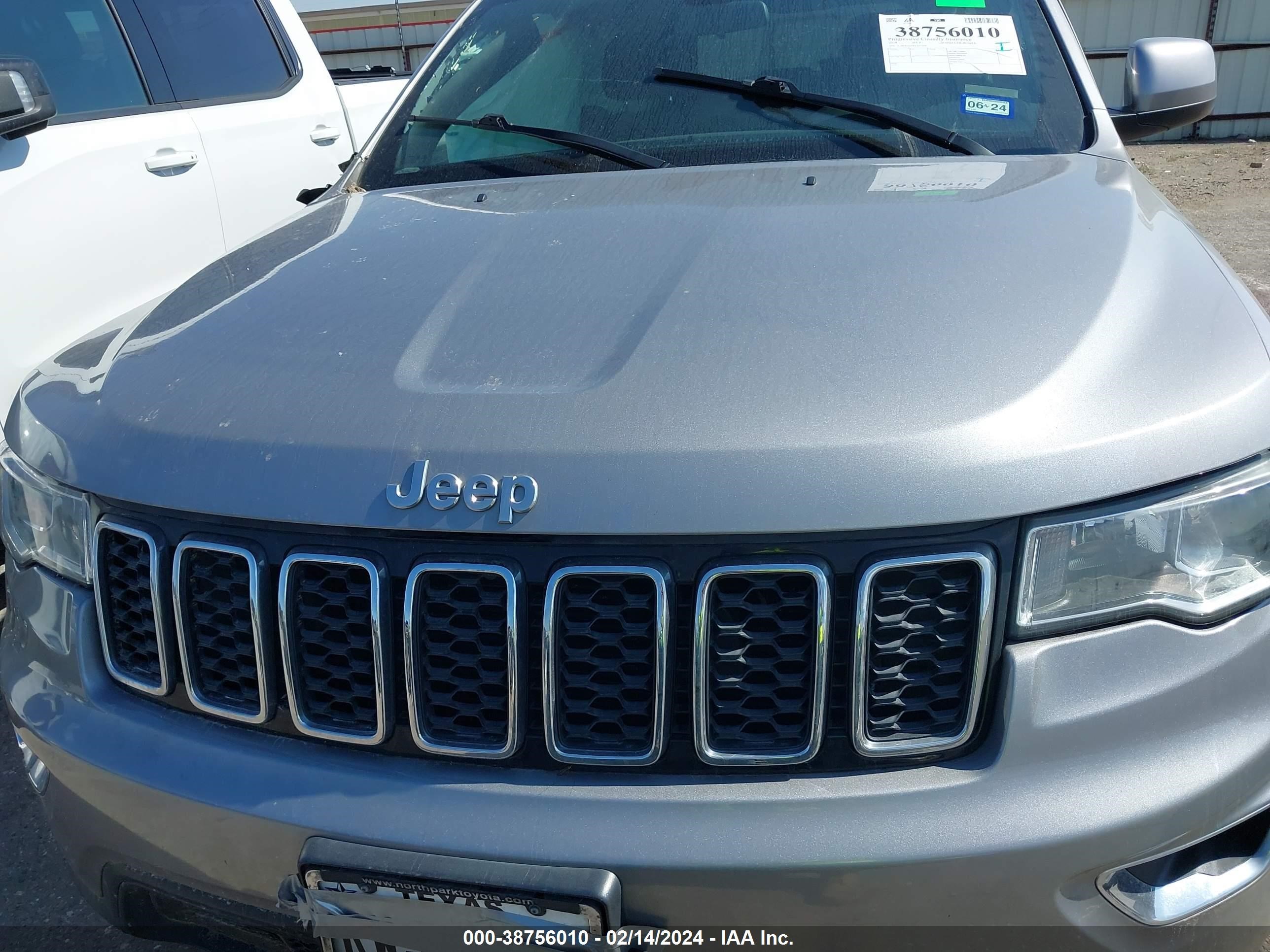 2019 Jeep Grand Cherokee Laredo E 4X2 vin: 1C4RJEAG6KC857549