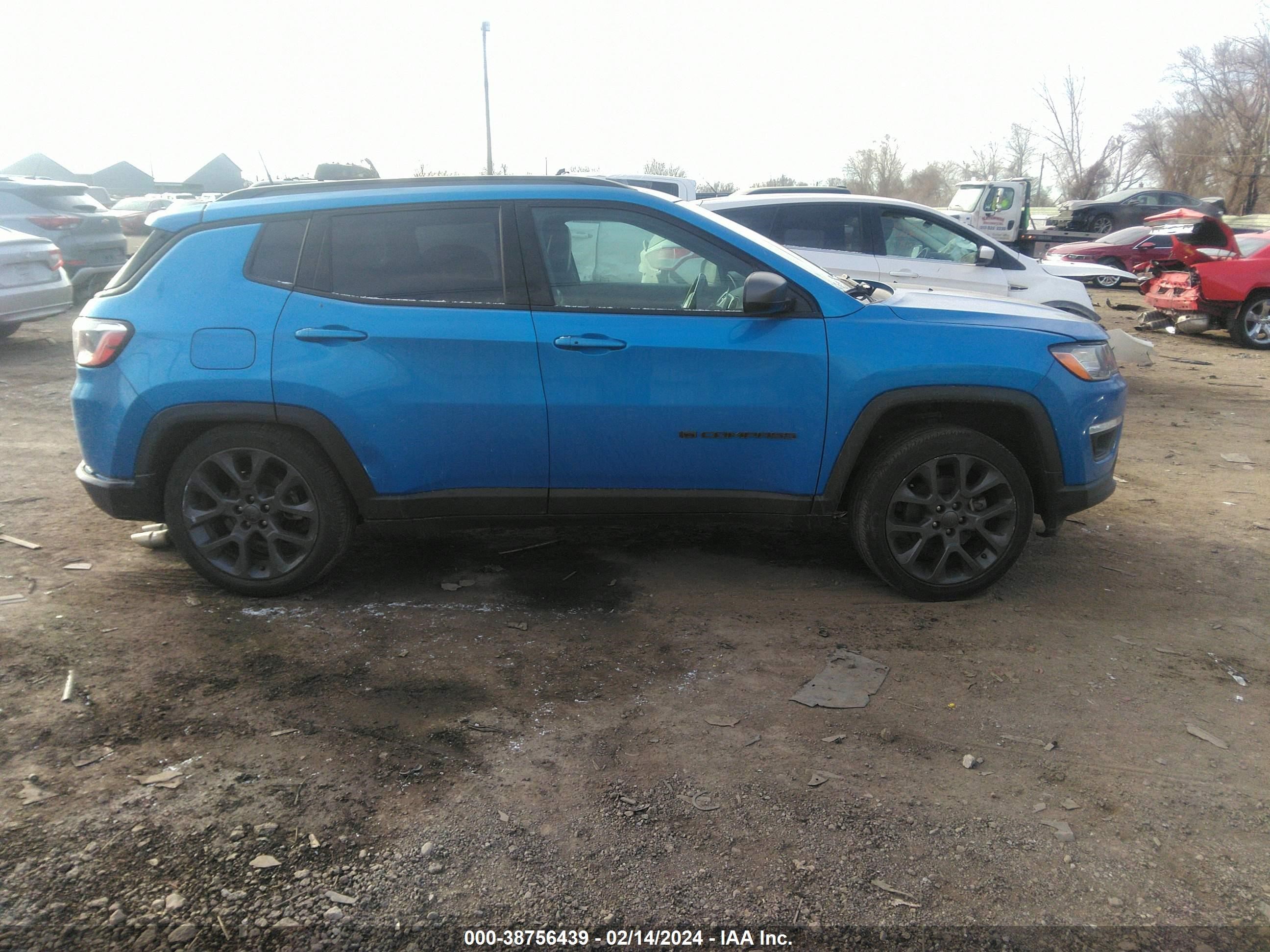 2021 Jeep Compass 80Th Anniversary 4X4 vin: 3C4NJDEB5MT549903