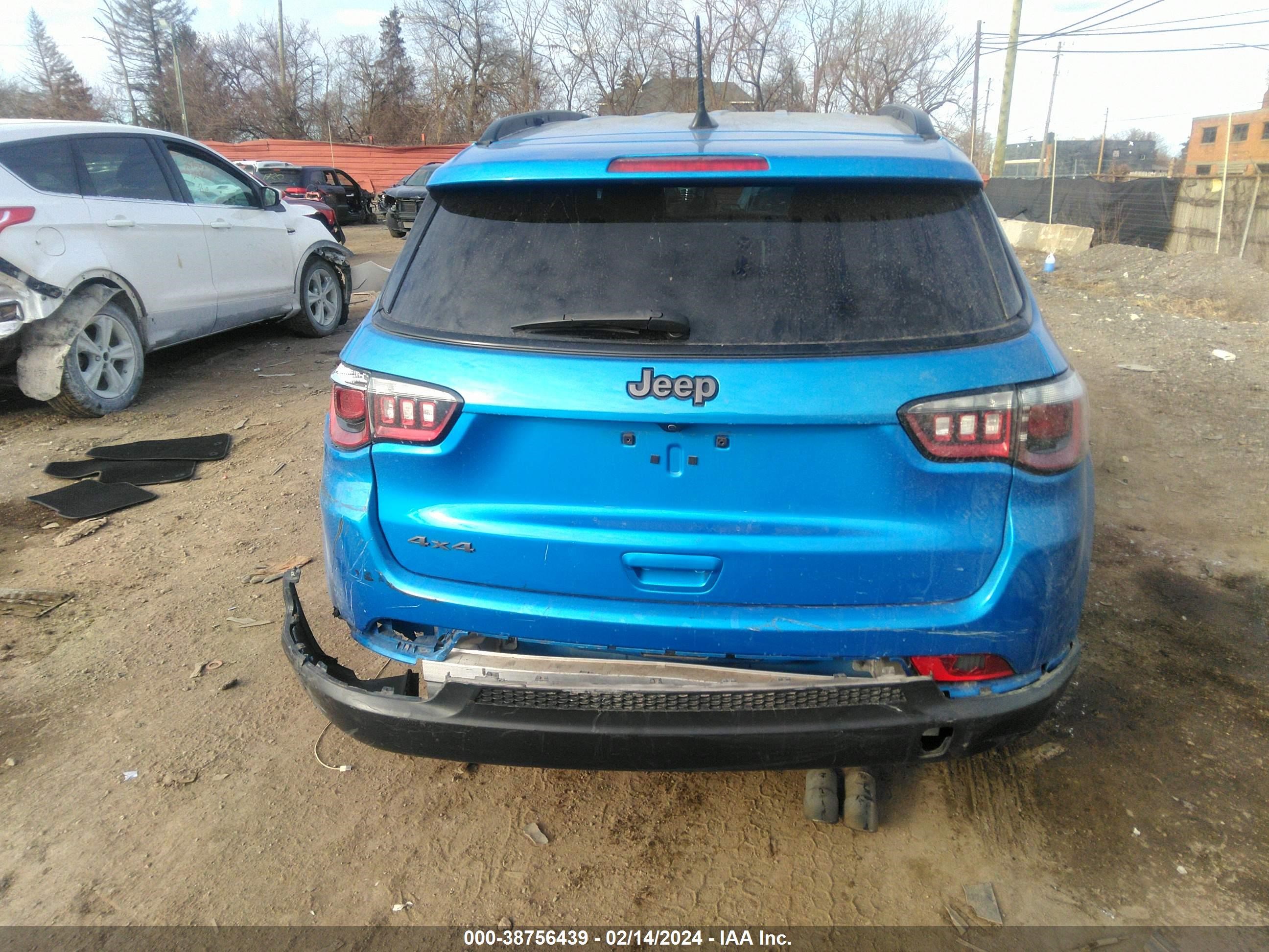 2021 Jeep Compass 80Th Anniversary 4X4 vin: 3C4NJDEB5MT549903