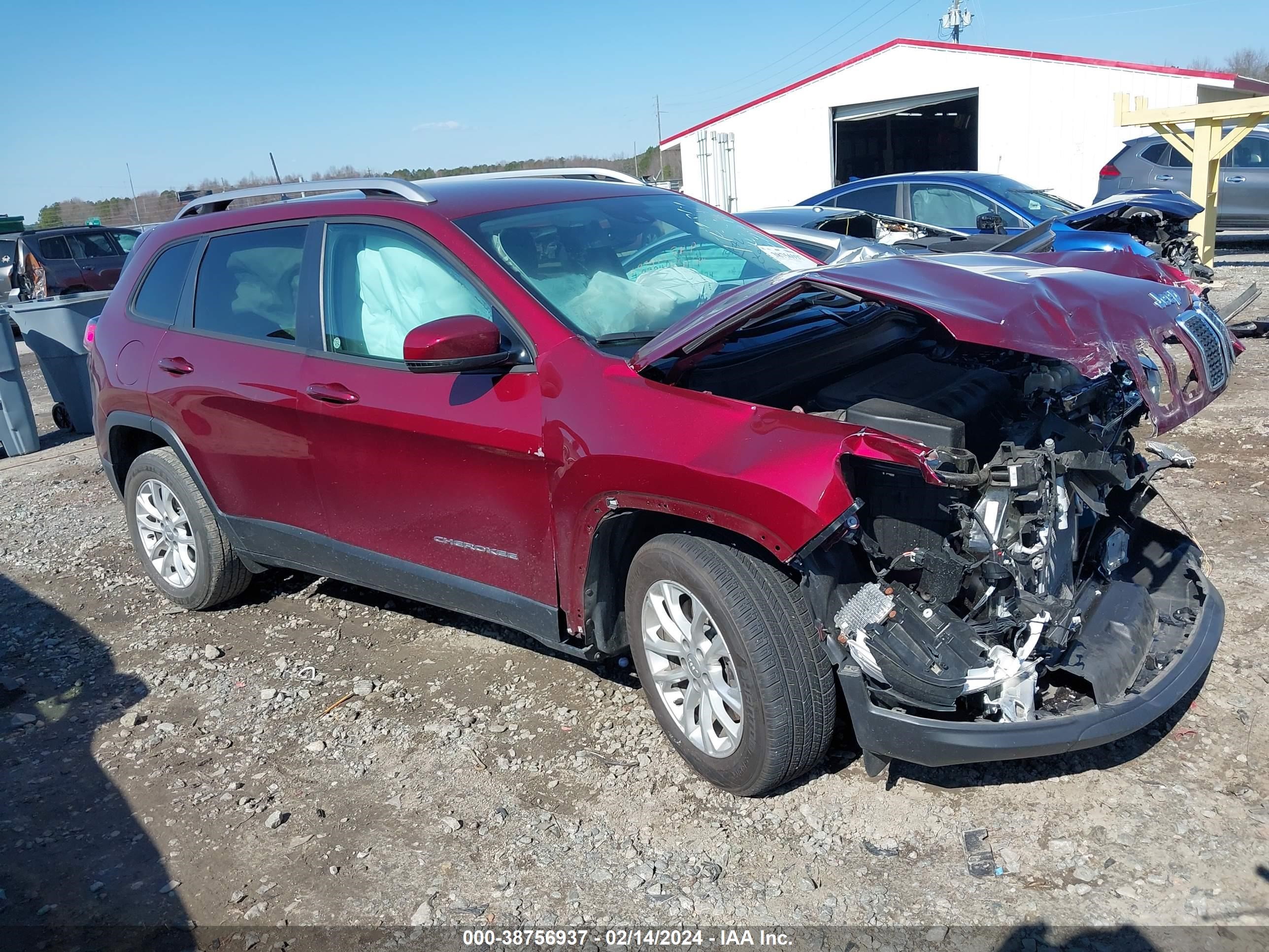 2021 Jeep Cherokee Latitude Fwd vin: 1C4PJLCB2MD192224