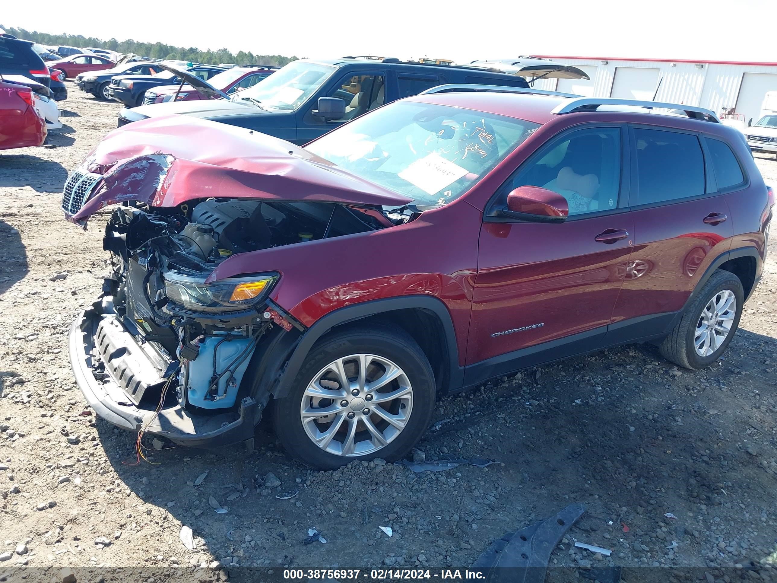 2021 Jeep Cherokee Latitude Fwd vin: 1C4PJLCB2MD192224