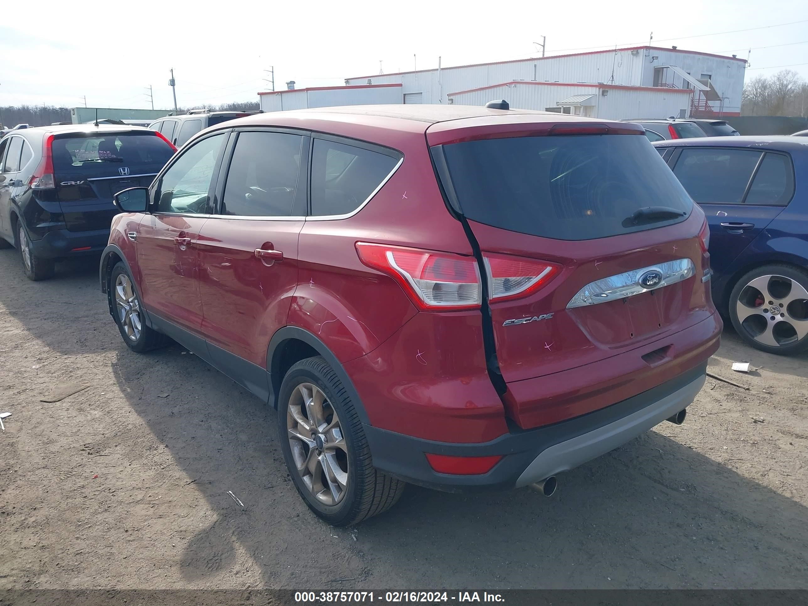 2013 Ford Escape Sel vin: 1FMCU0HX8DUA13494