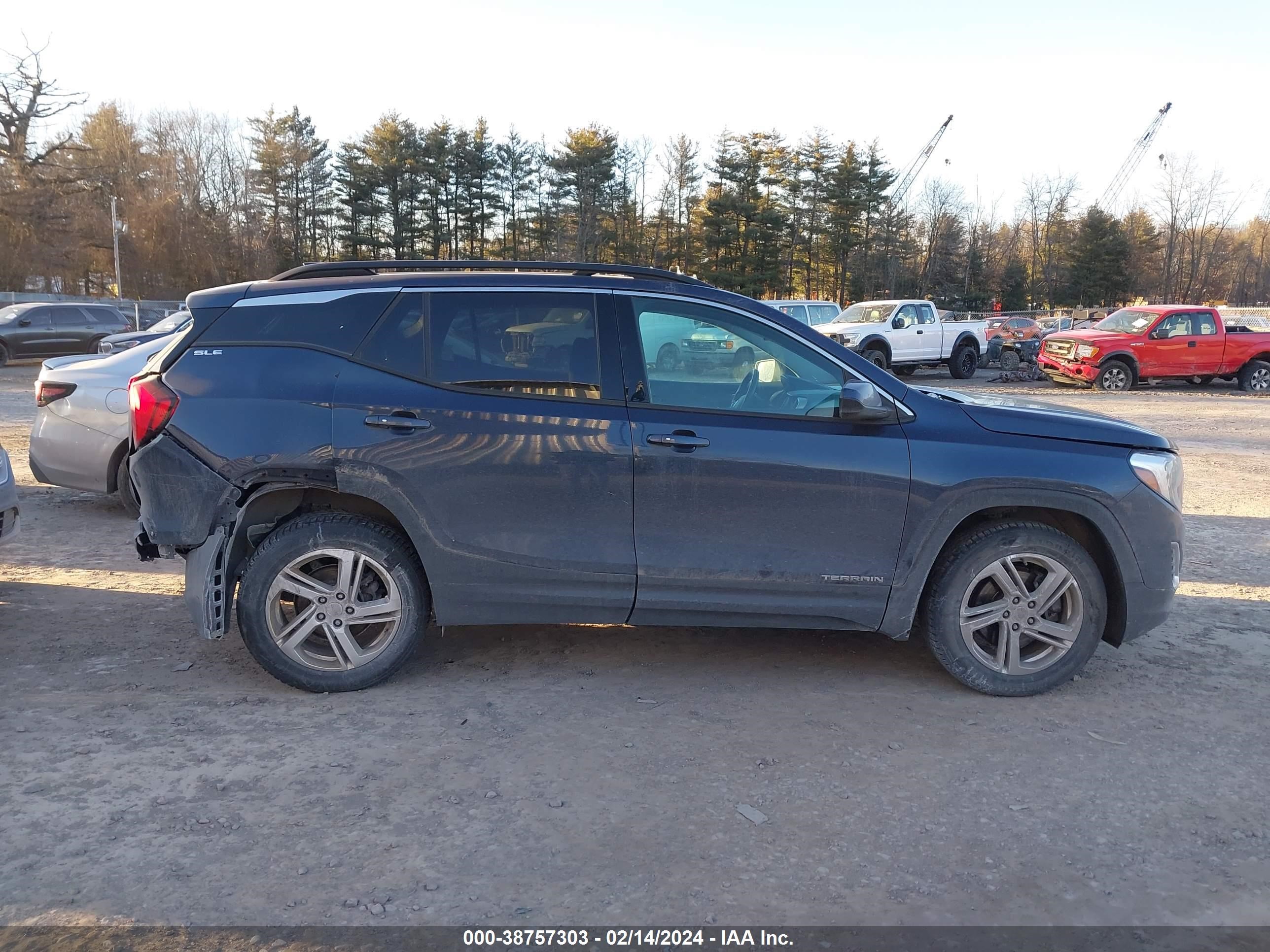 2018 GMC Terrain Sle vin: 3GKALTEX5JL302721