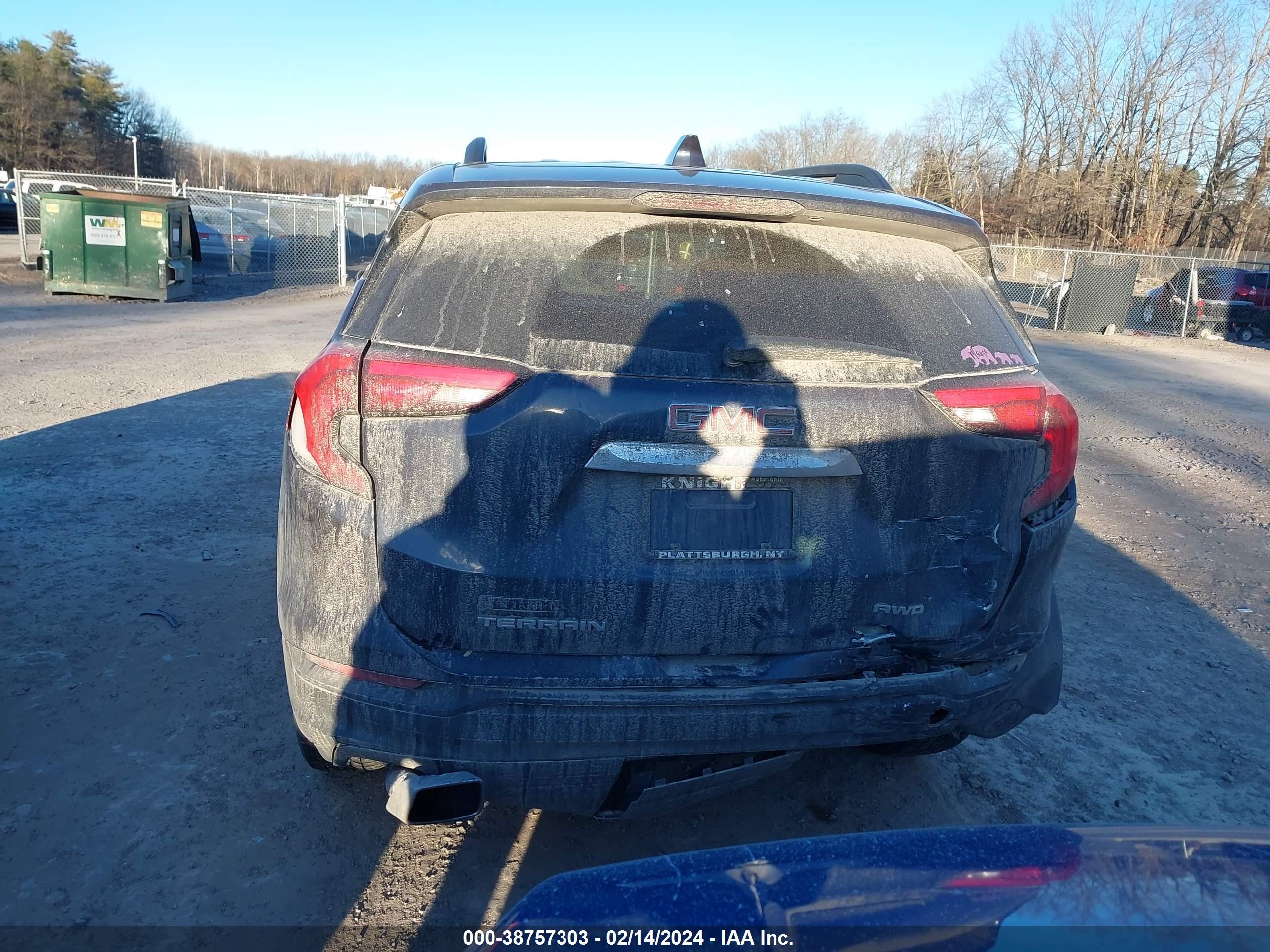 2018 GMC Terrain Sle vin: 3GKALTEX5JL302721