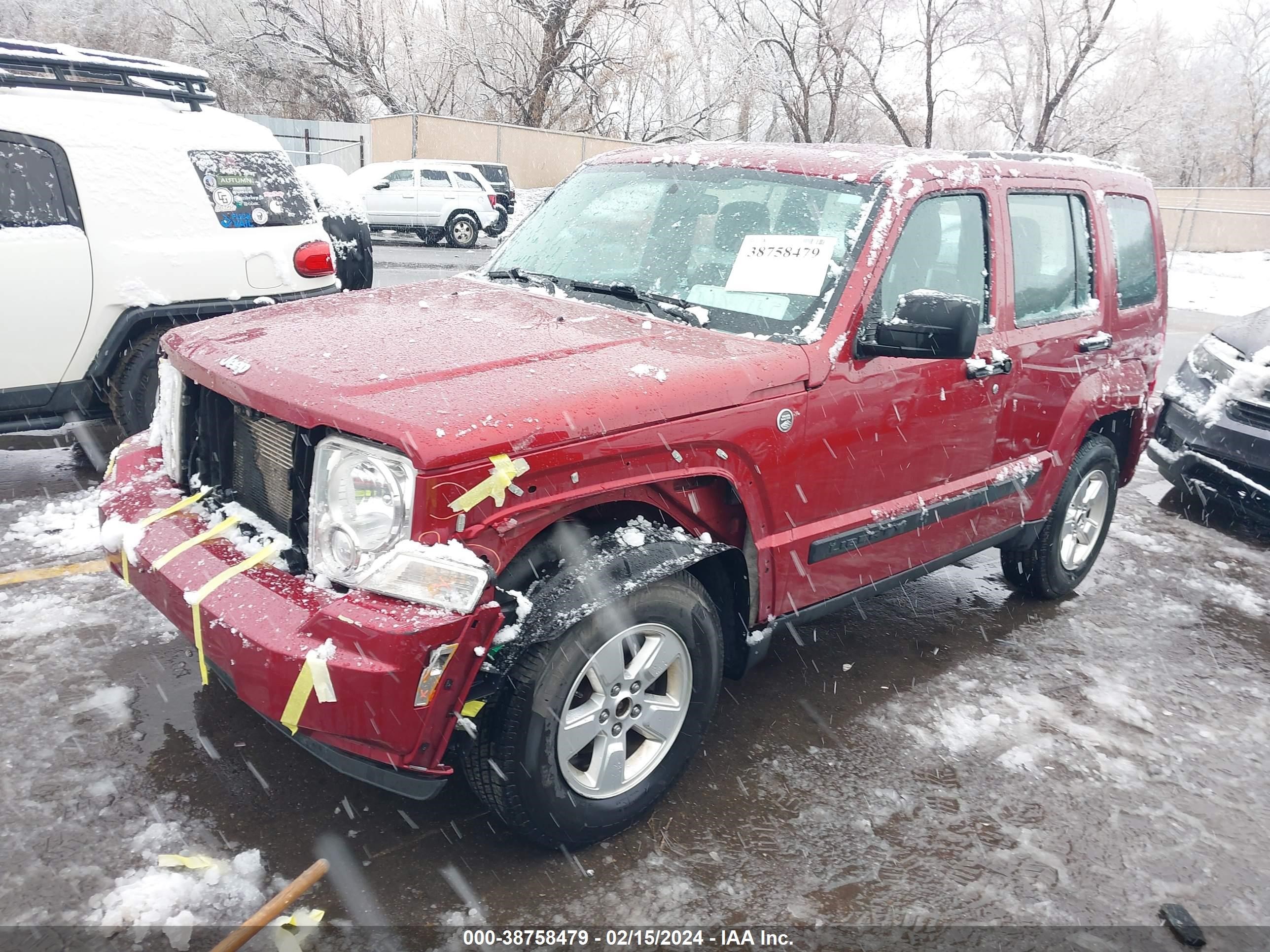 2012 Jeep Liberty Sport vin: 1C4PJMAK5CW191581