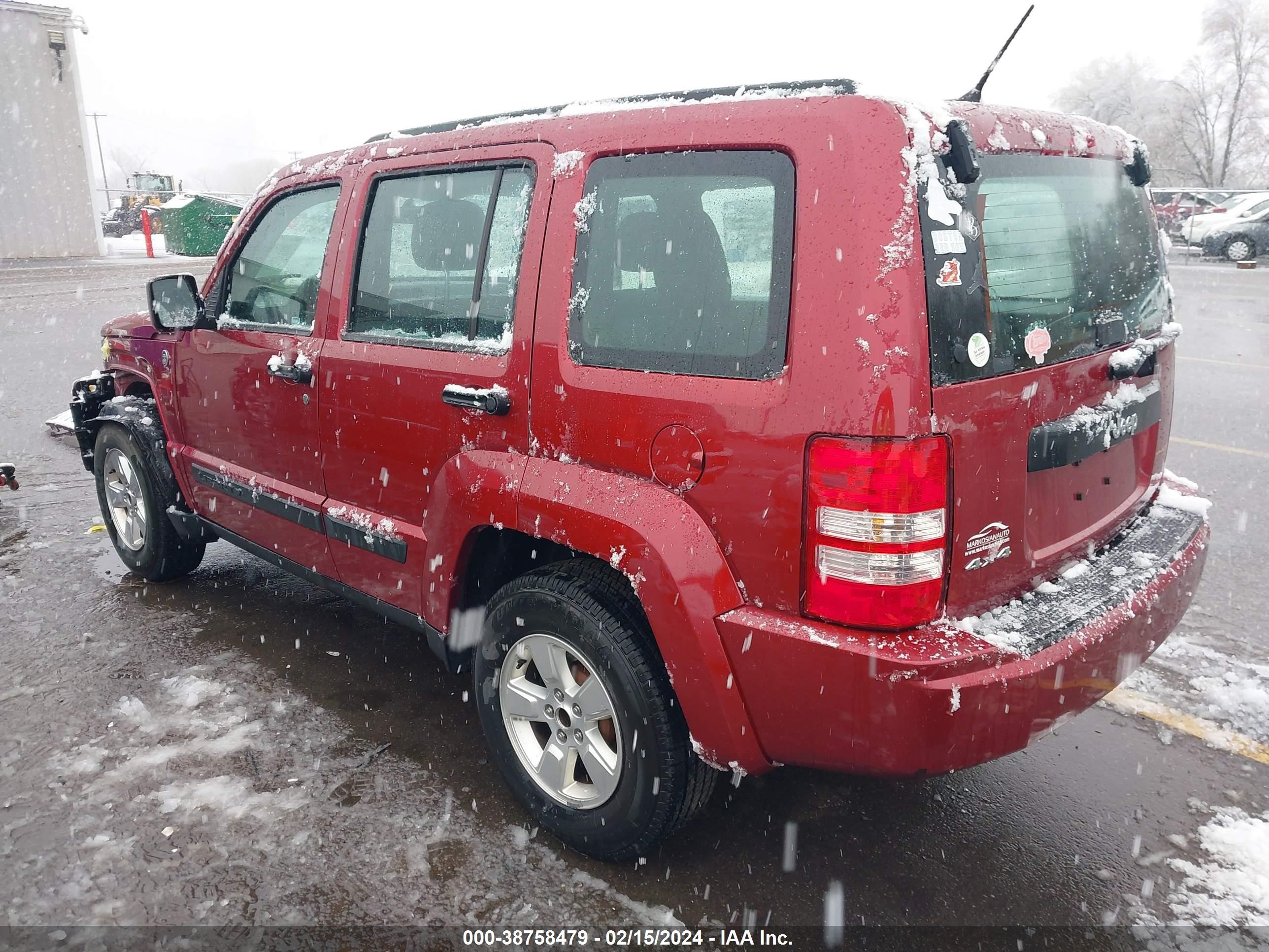 2012 Jeep Liberty Sport vin: 1C4PJMAK5CW191581