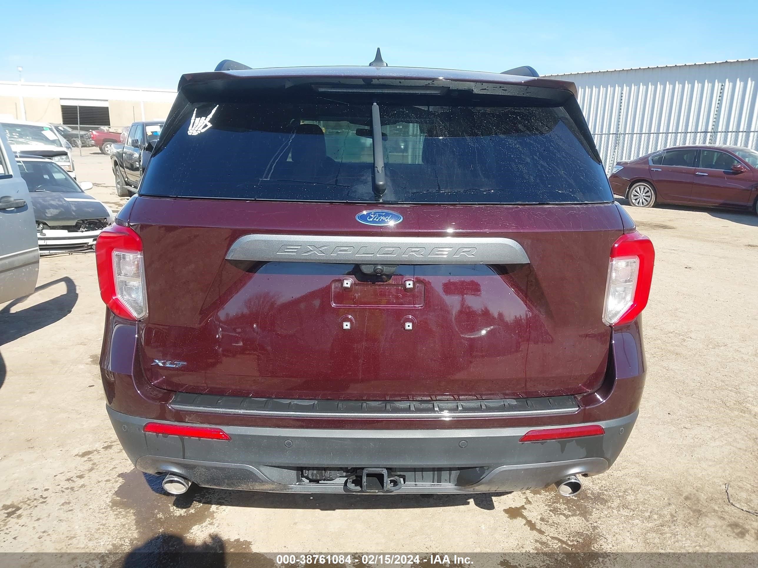 2022 Ford Explorer Xlt vin: 1FMSK7DH8NGC39463