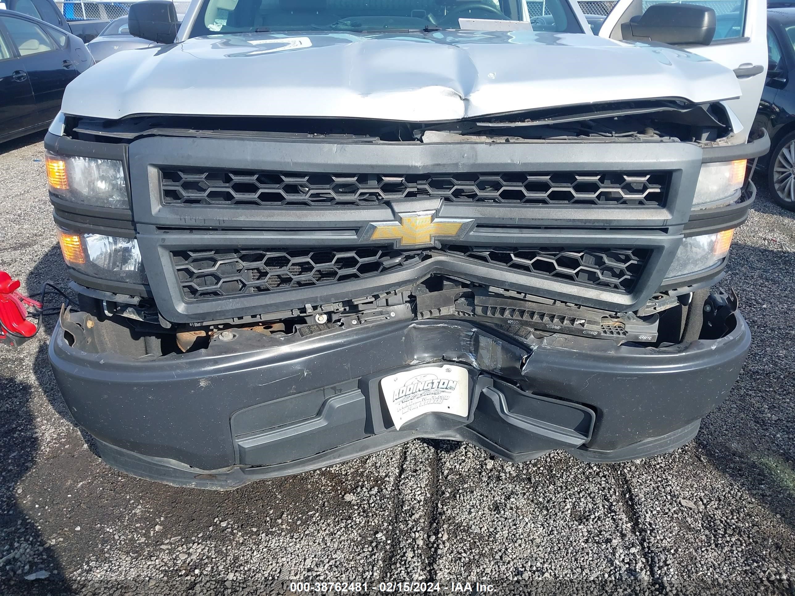 2015 Chevrolet Silverado 1500 Wt vin: 1GCNCPEH9FZ316229