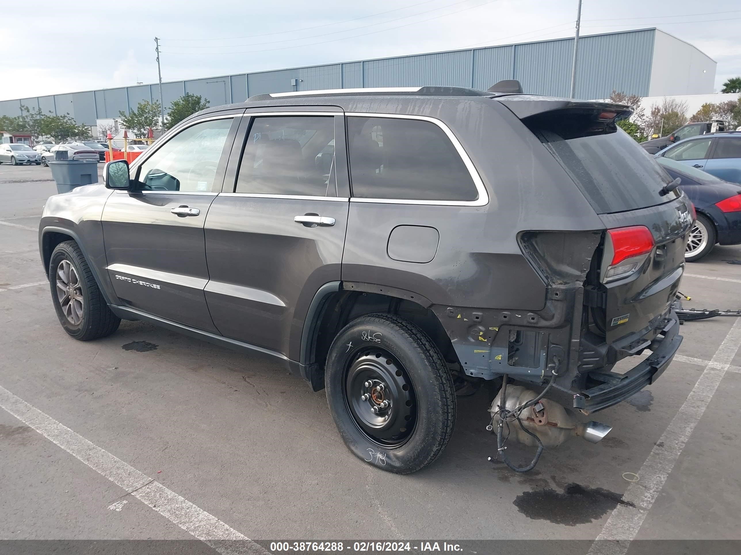 2014 Jeep Grand Cherokee Limited vin: 1C4RJEBG1EC423848