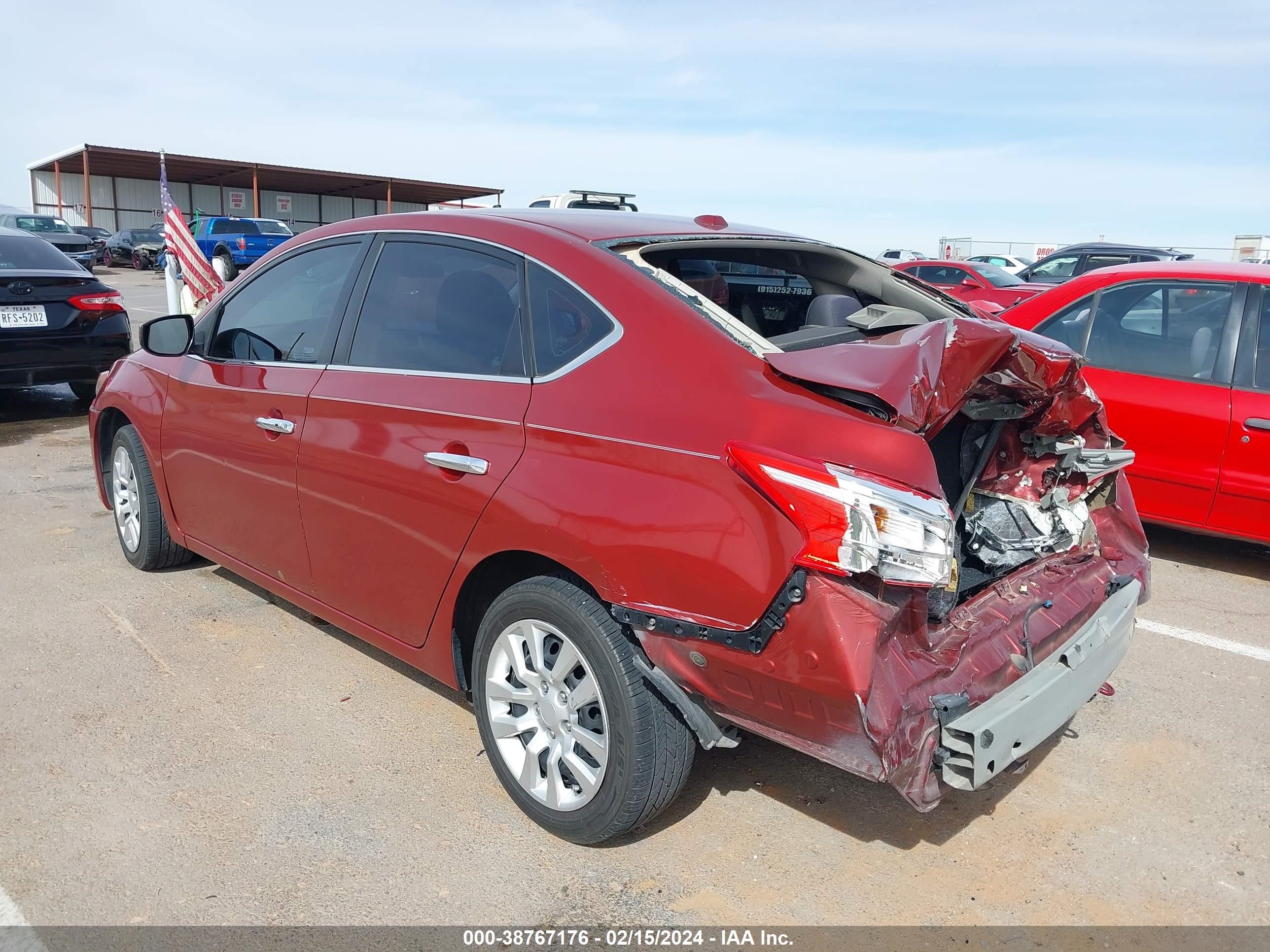 2017 Nissan Sentra Sv vin: 3N1AB7AP9HY266317