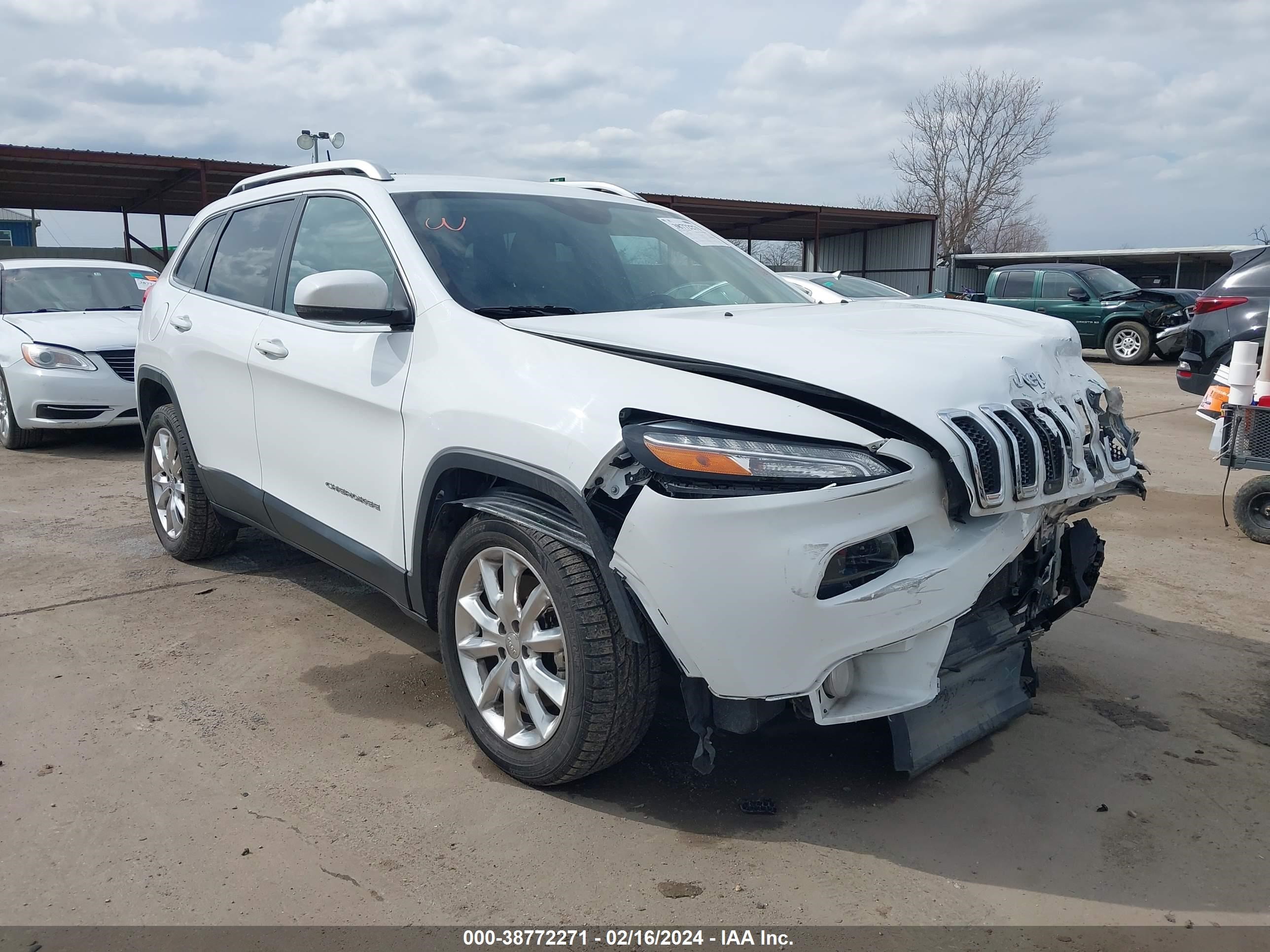 2017 Jeep Cherokee Limited Fwd vin: 1C4PJLDS1HW559591