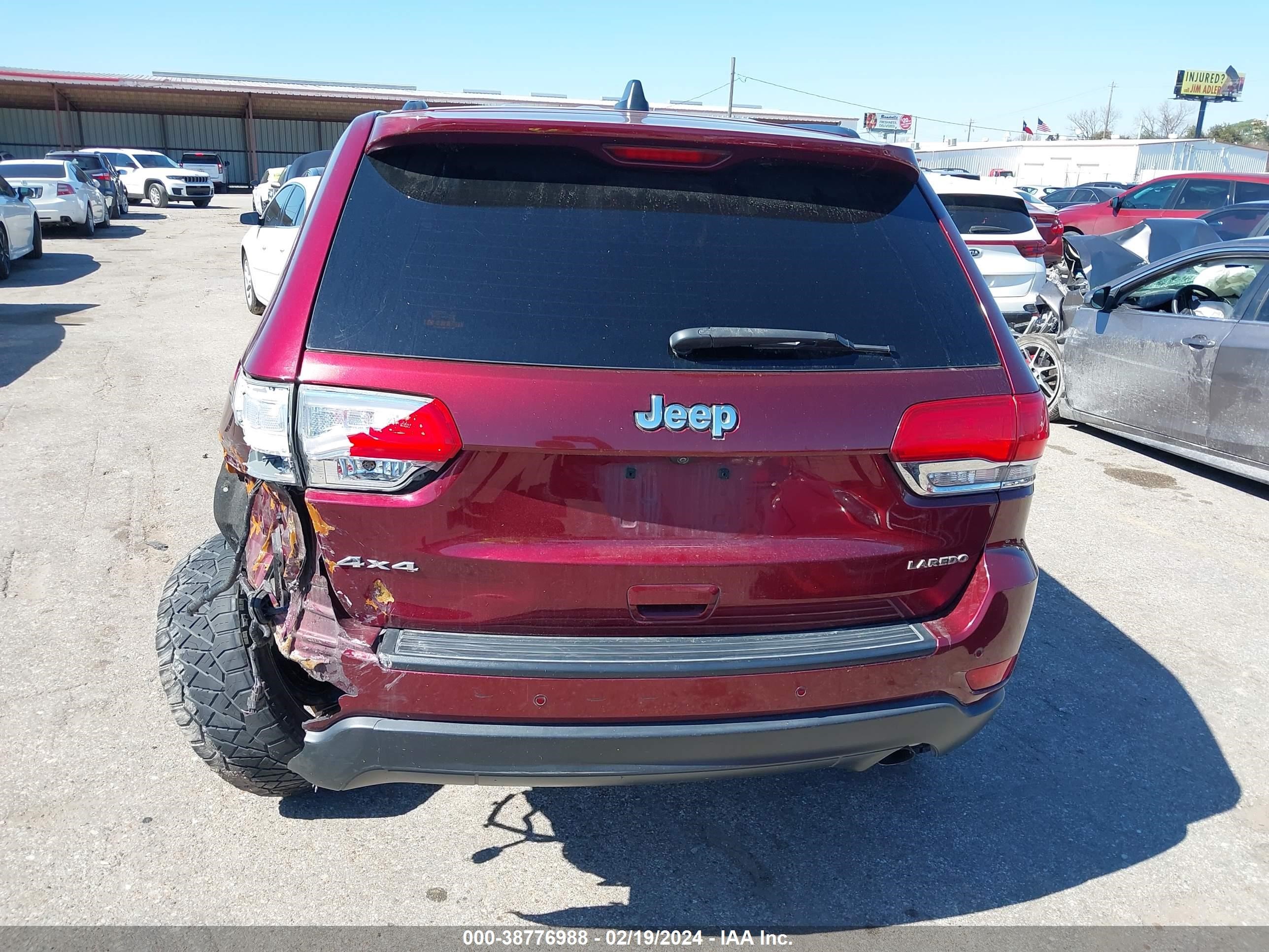2018 Jeep Grand Cherokee Laredo 4X4 vin: 1C4RJFAG4JC273302