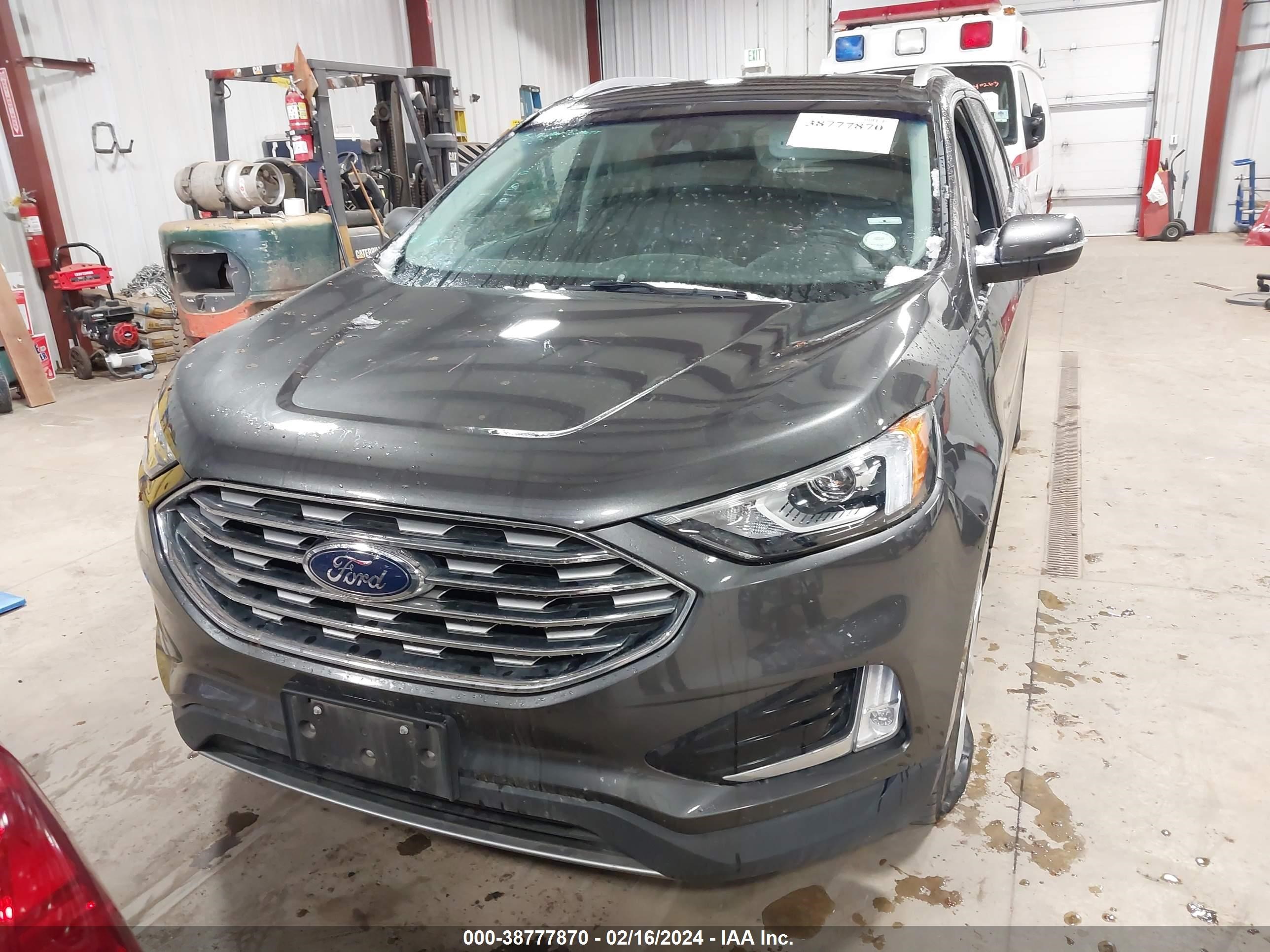 2019 Ford Edge Sel vin: 2FMPK4J93KBC36247