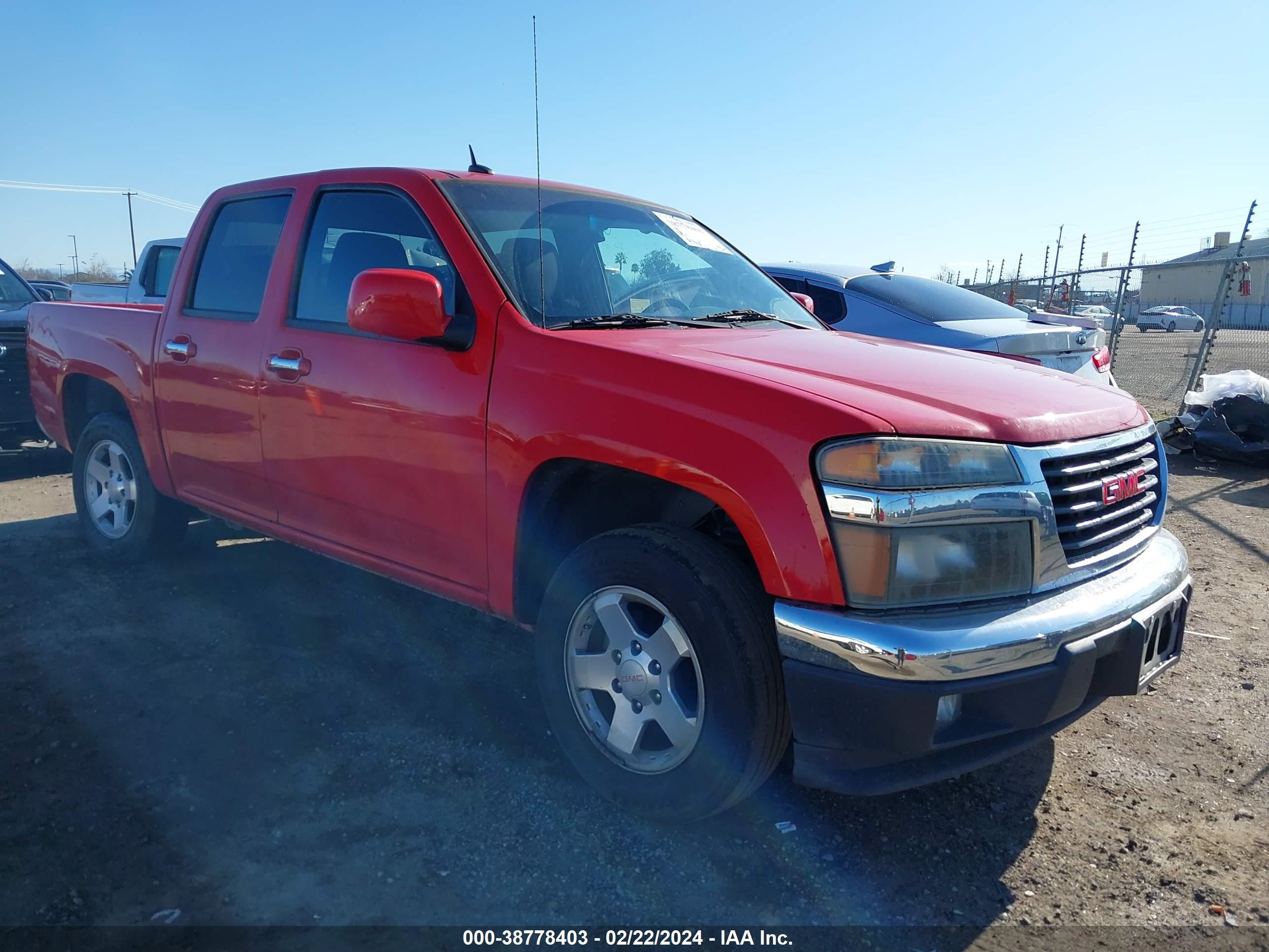 2012 GMC Canyon Sle1 vin: 1GTD5MF96C8161281