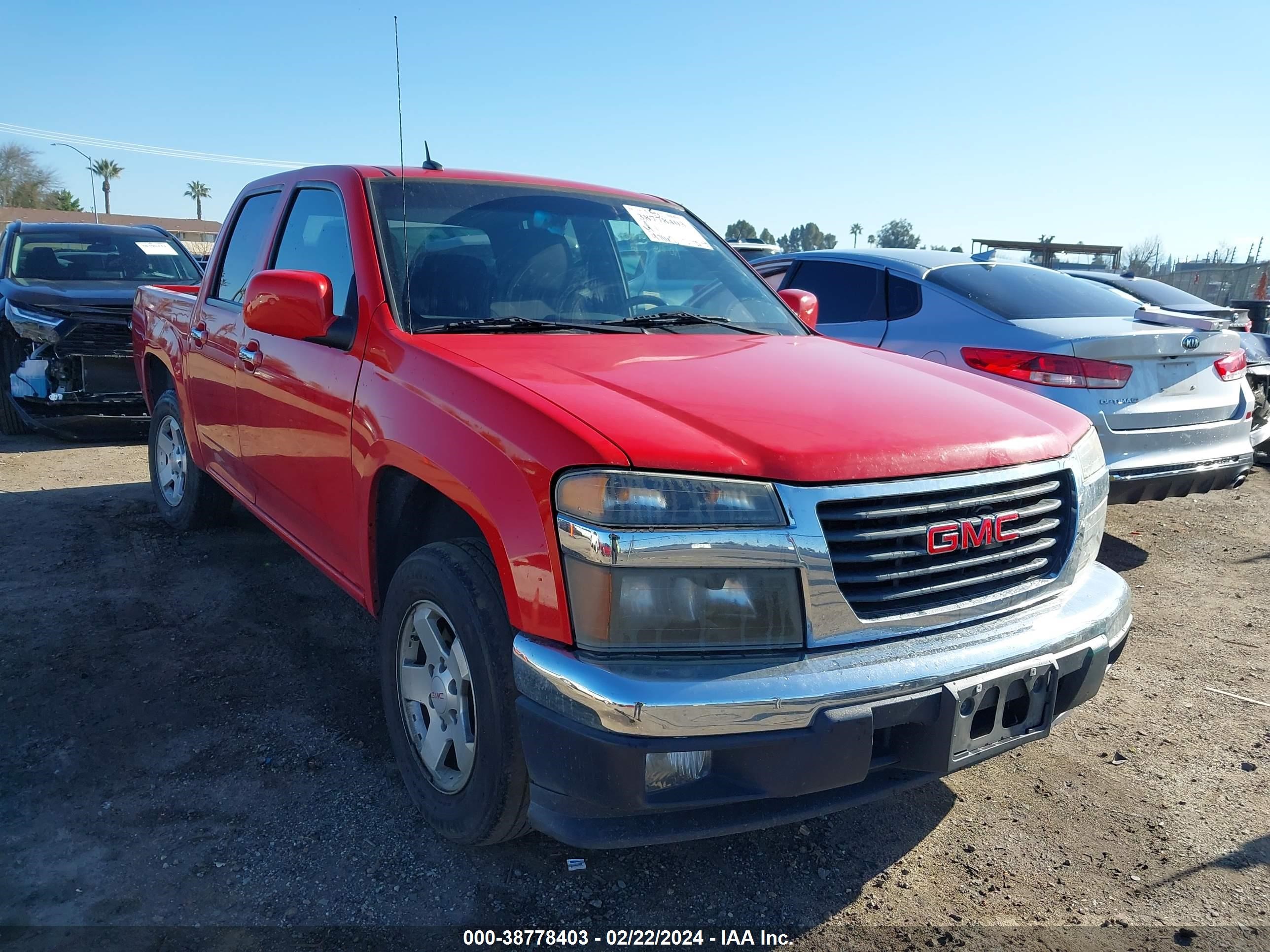 2012 GMC Canyon Sle1 vin: 1GTD5MF96C8161281