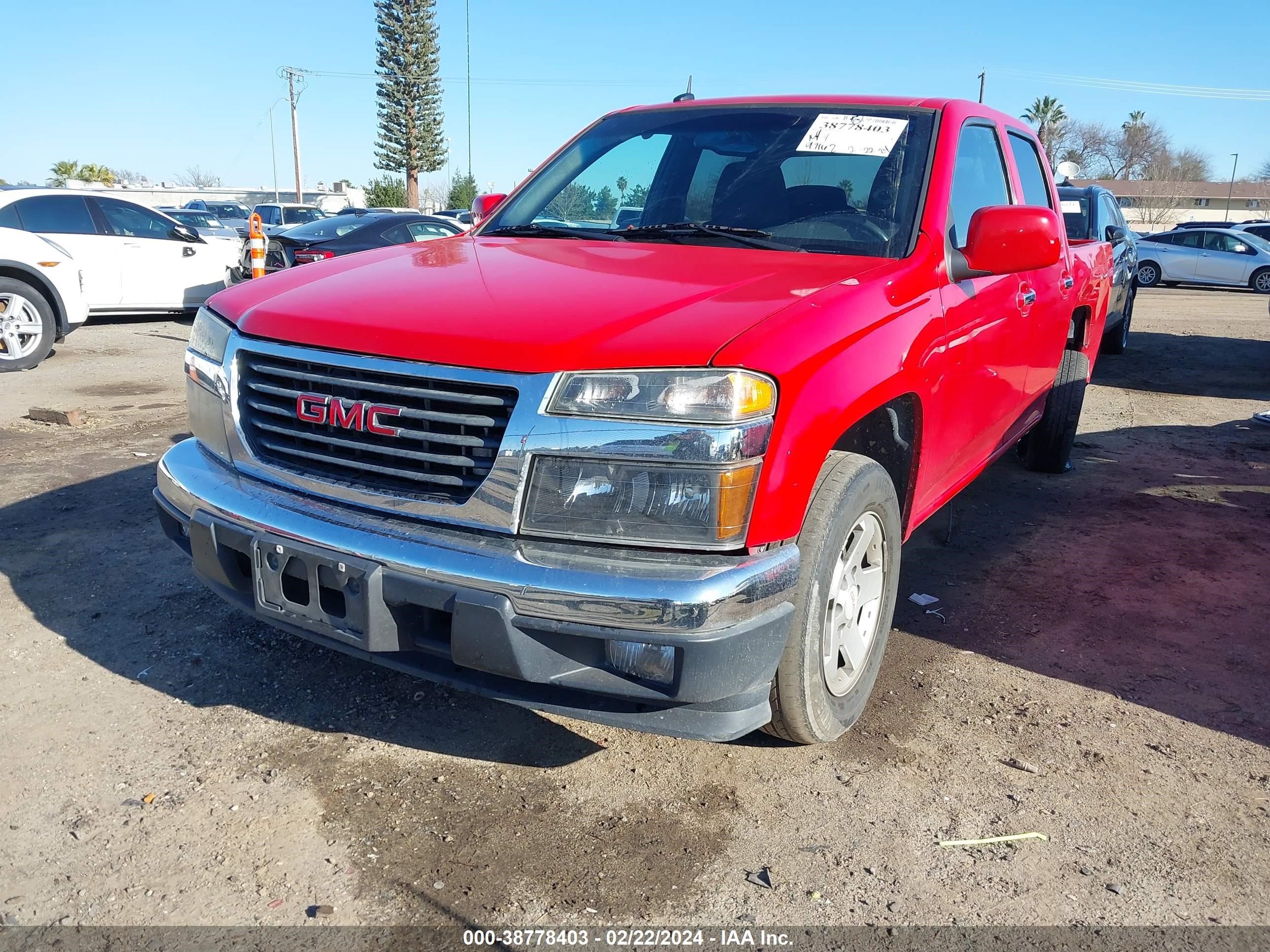 2012 GMC Canyon Sle1 vin: 1GTD5MF96C8161281