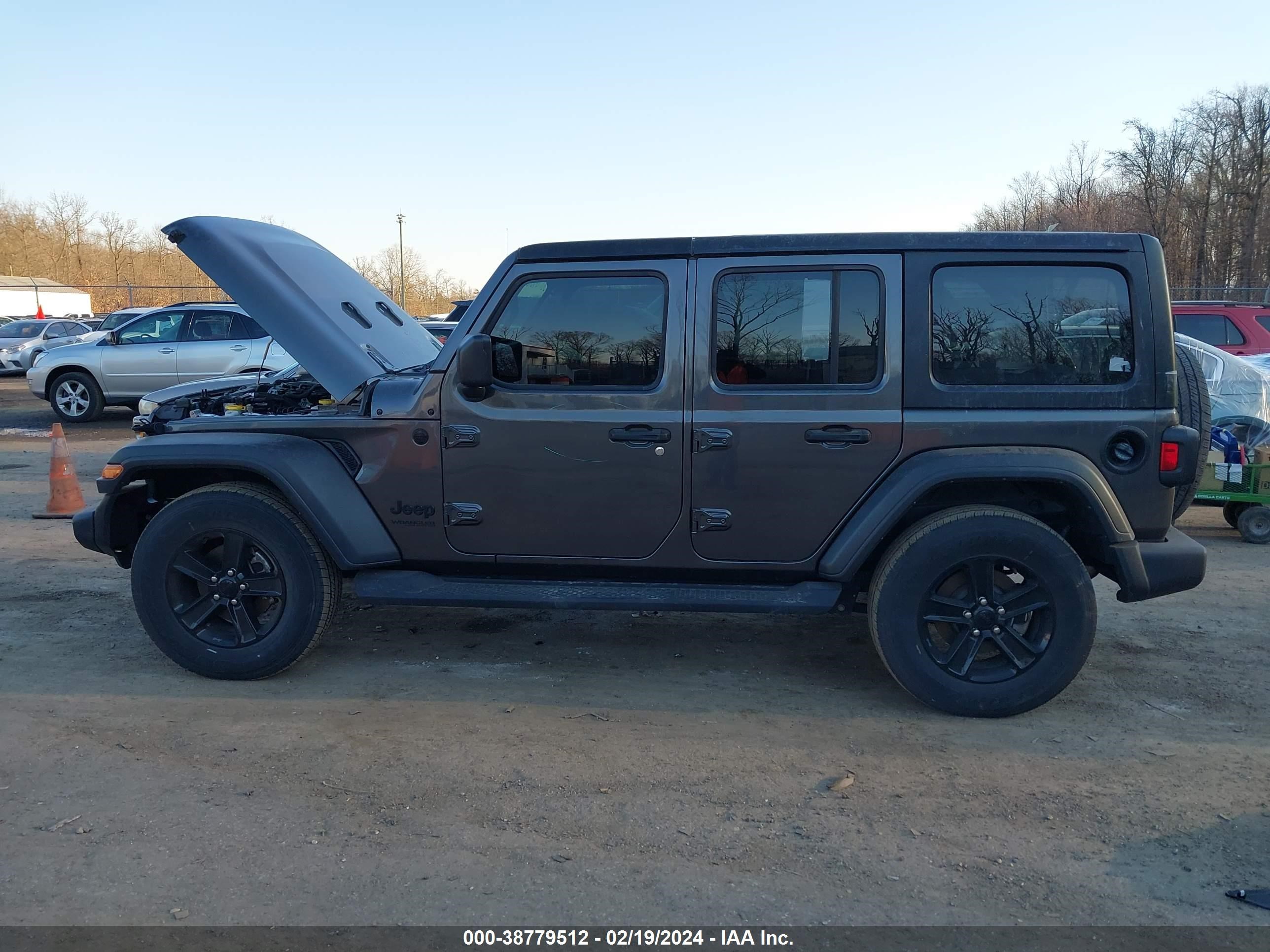 2022 Jeep Wrangler Unlimited Sport Altitude 4X4 vin: 1C4HJXDG8NW245326