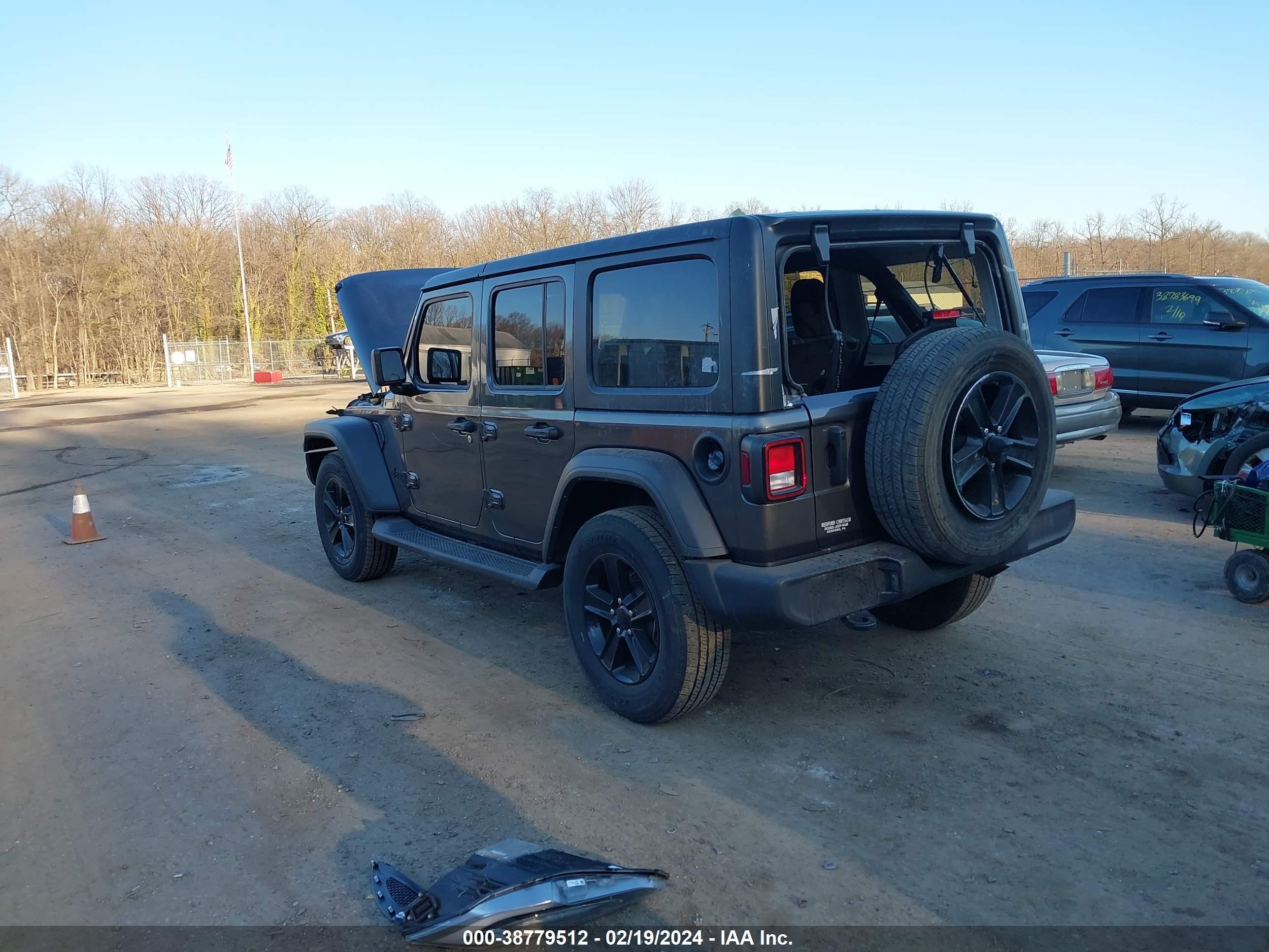 2022 Jeep Wrangler Unlimited Sport Altitude 4X4 vin: 1C4HJXDG8NW245326